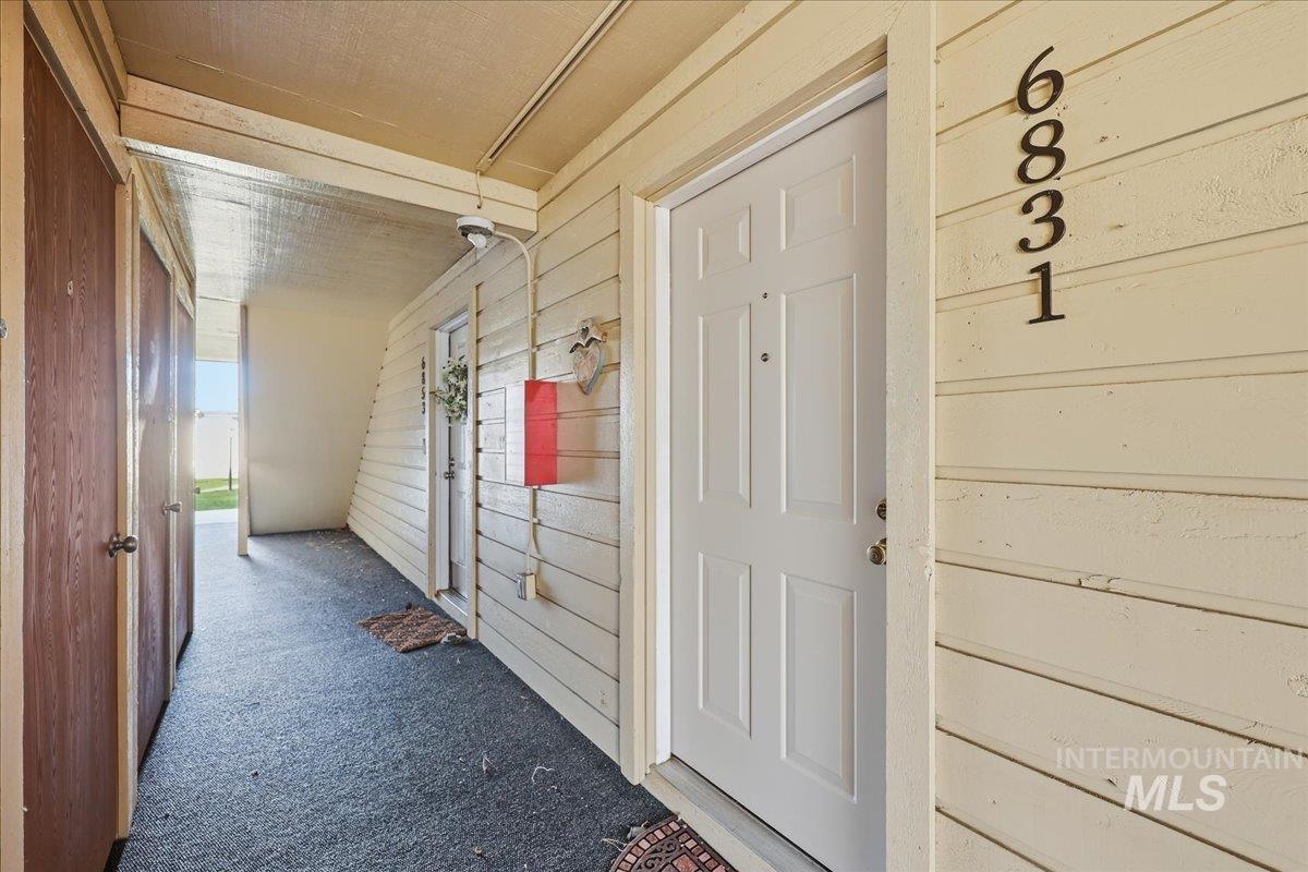 Entrance to property