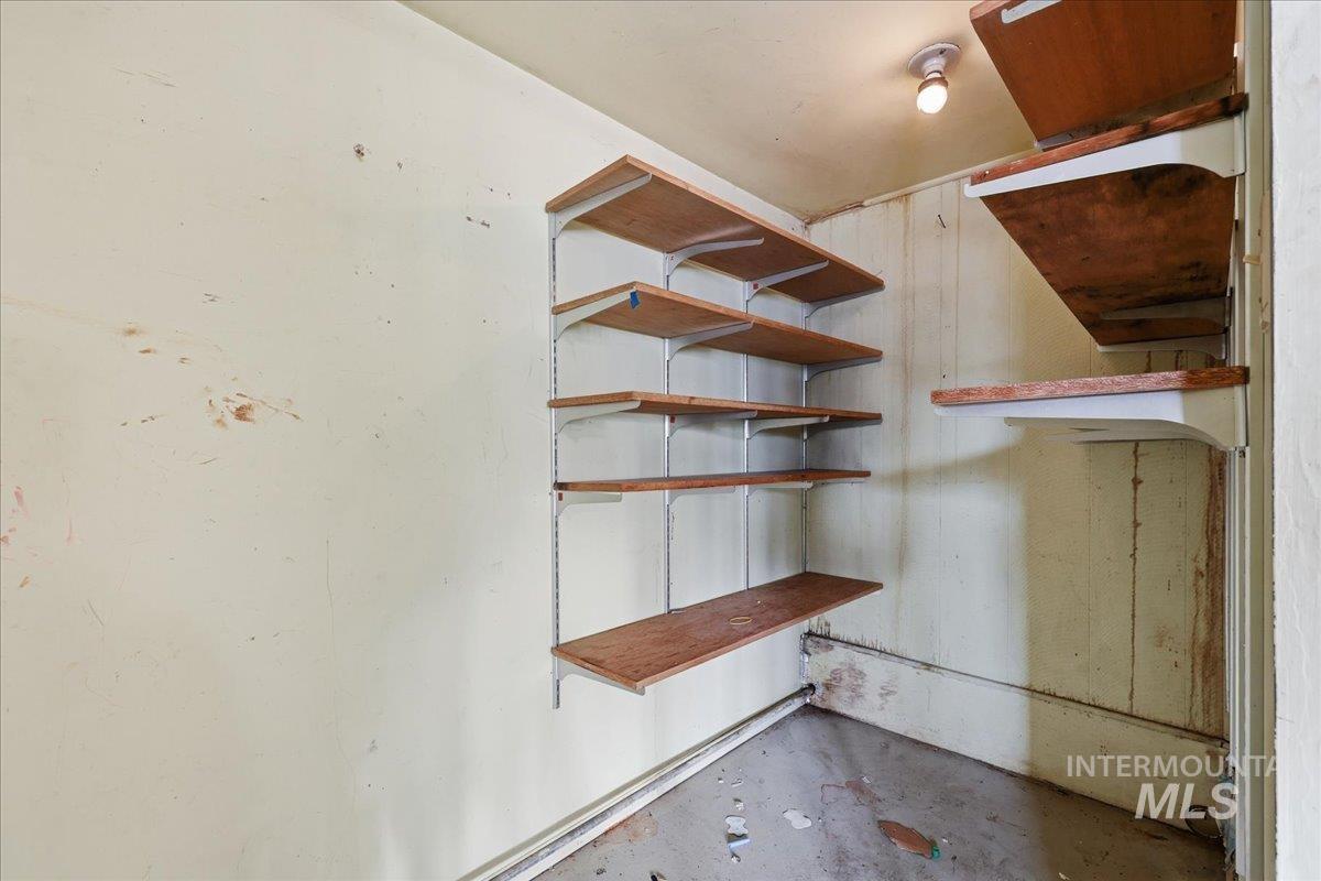 View of storage room