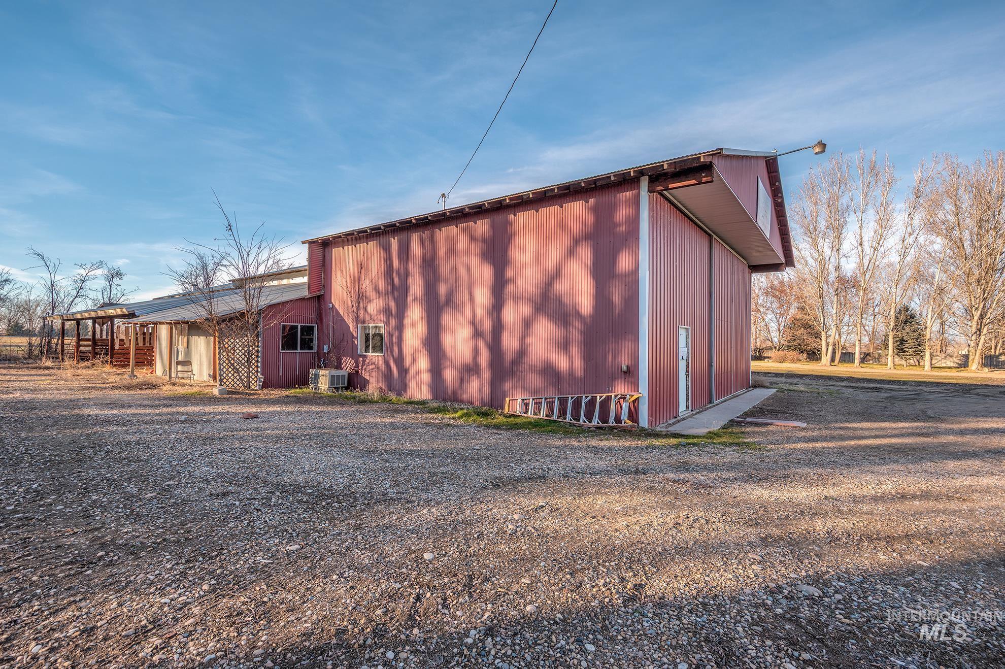 View of outdoor structure