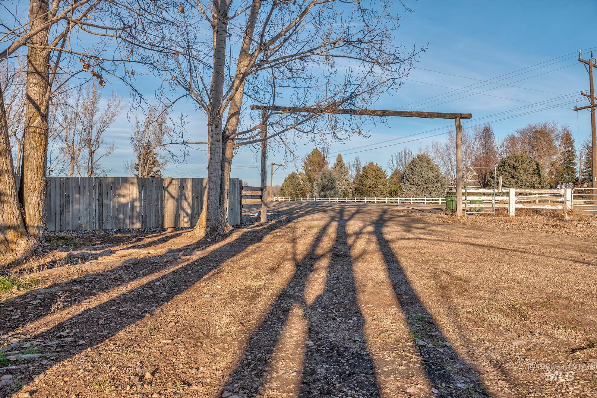 View of yard featuring a view of rural / pastoral area