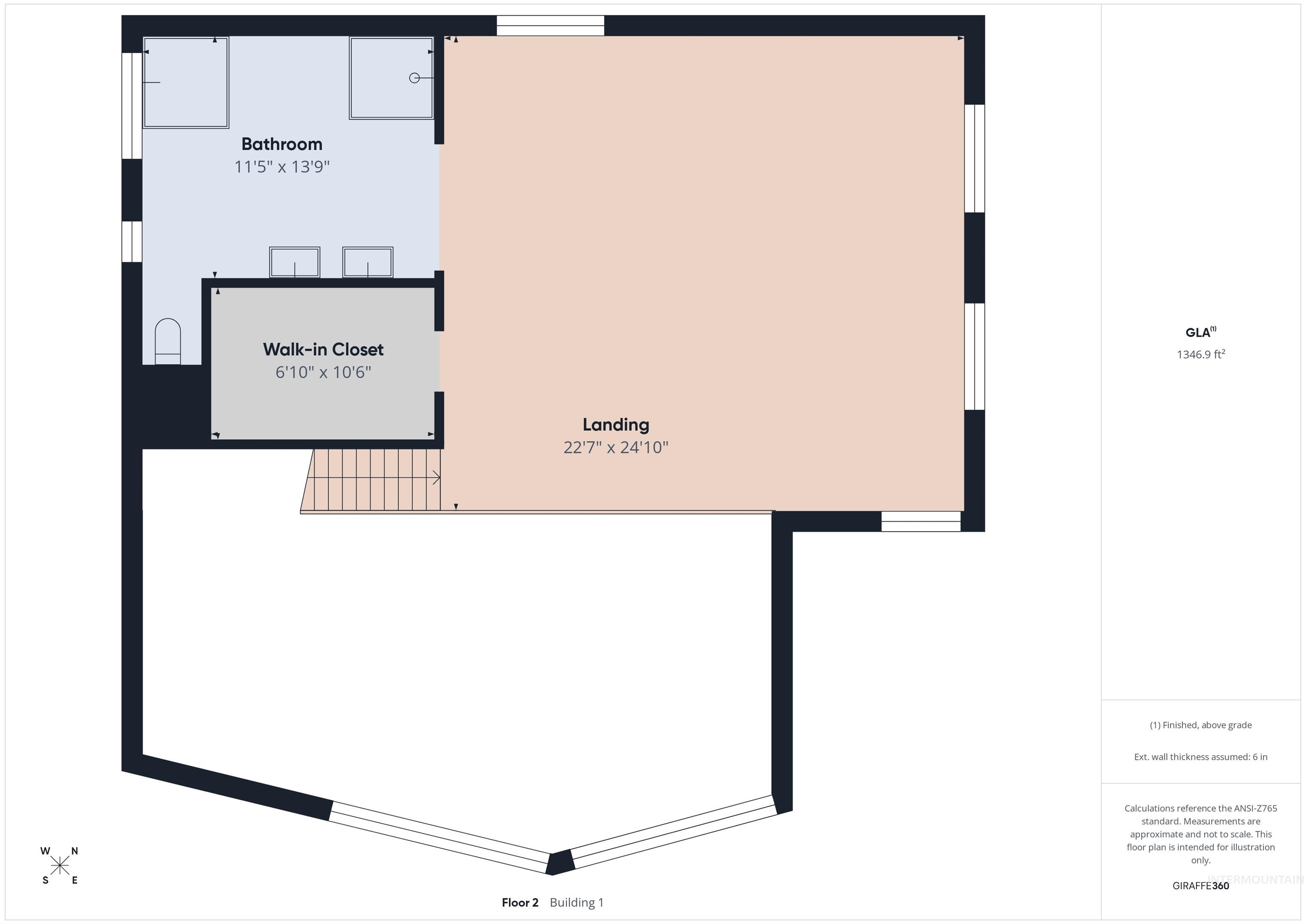 View of floor plan / room layout