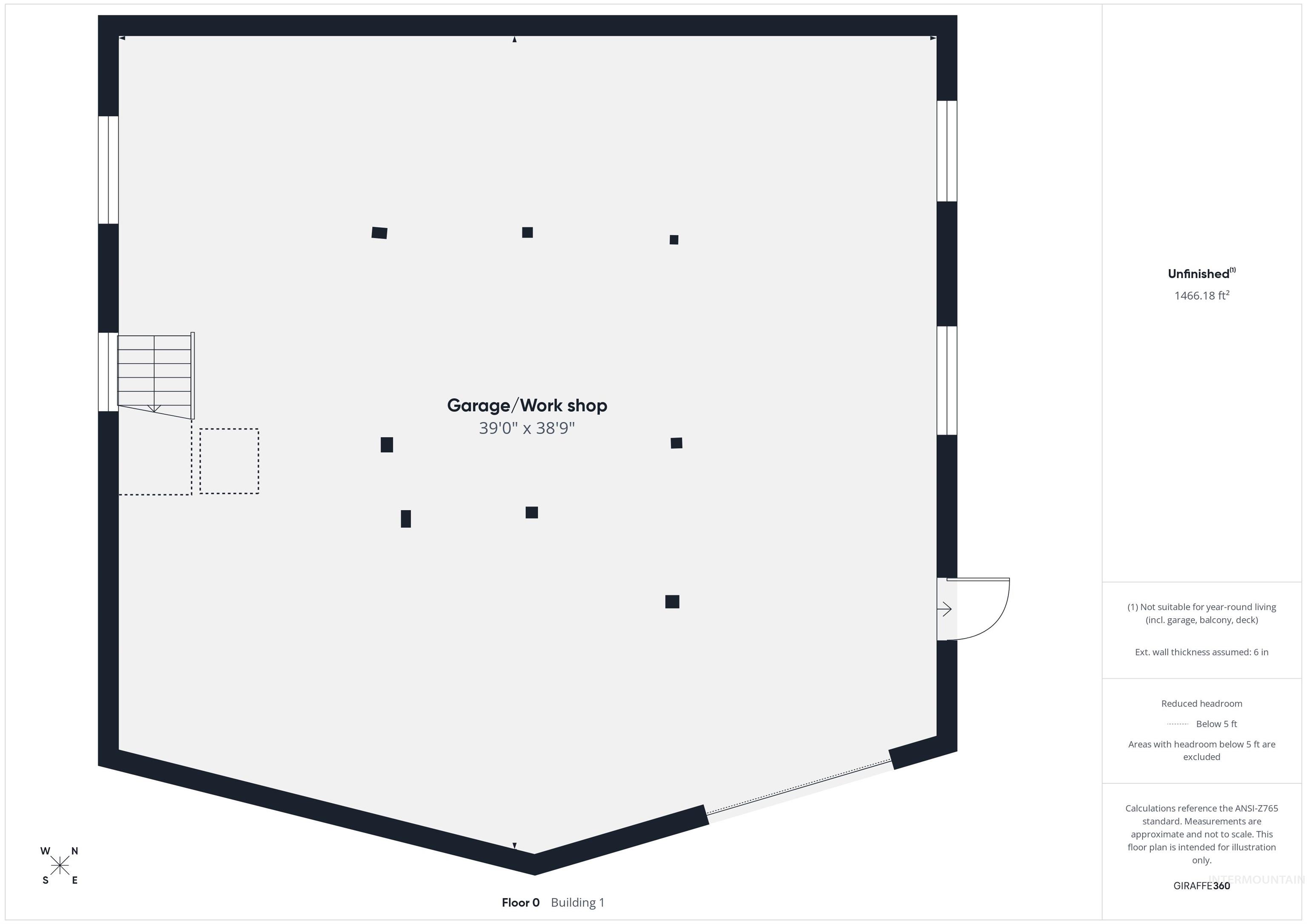 View of floor plan / room layout