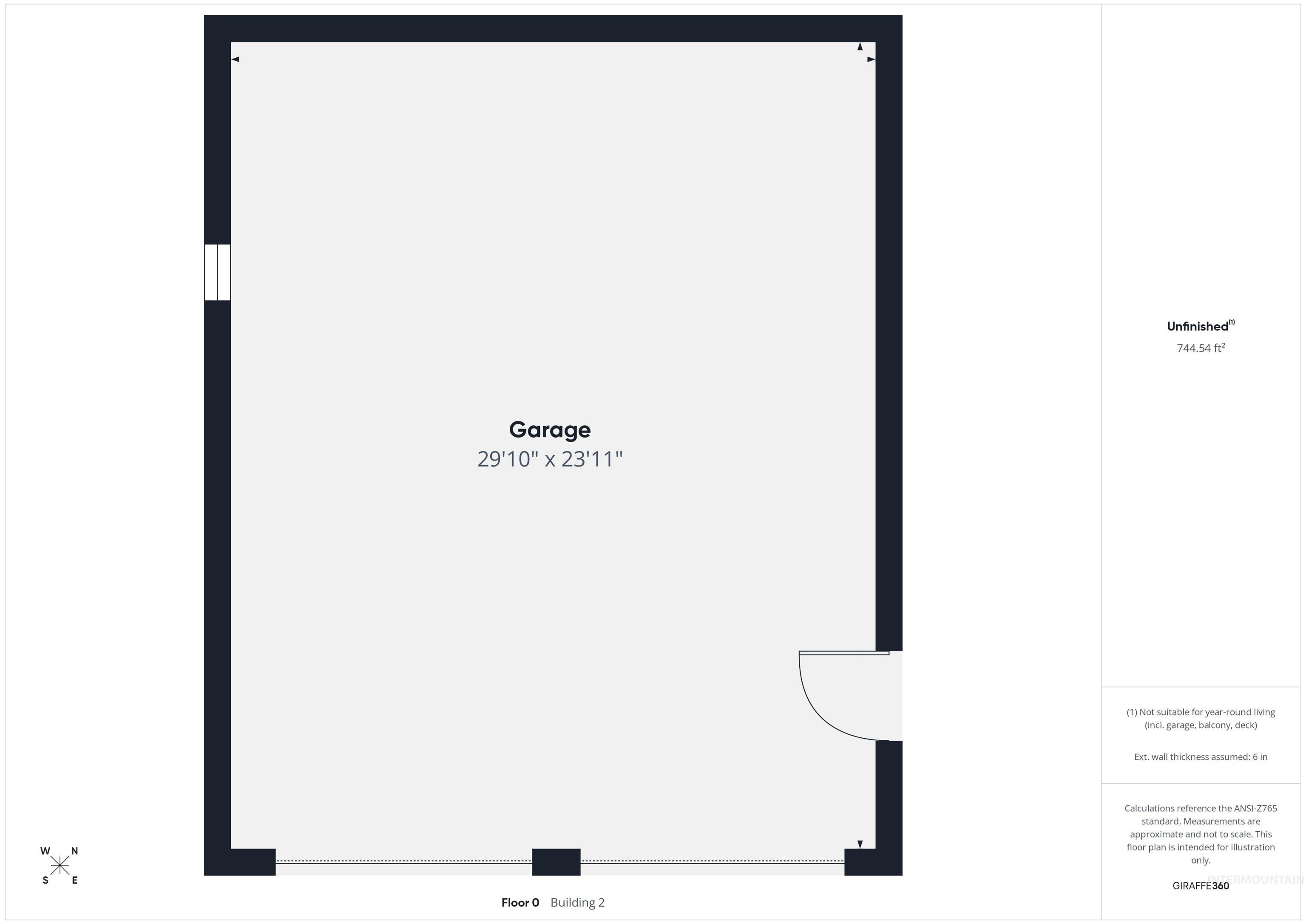 View of floor plan / room layout