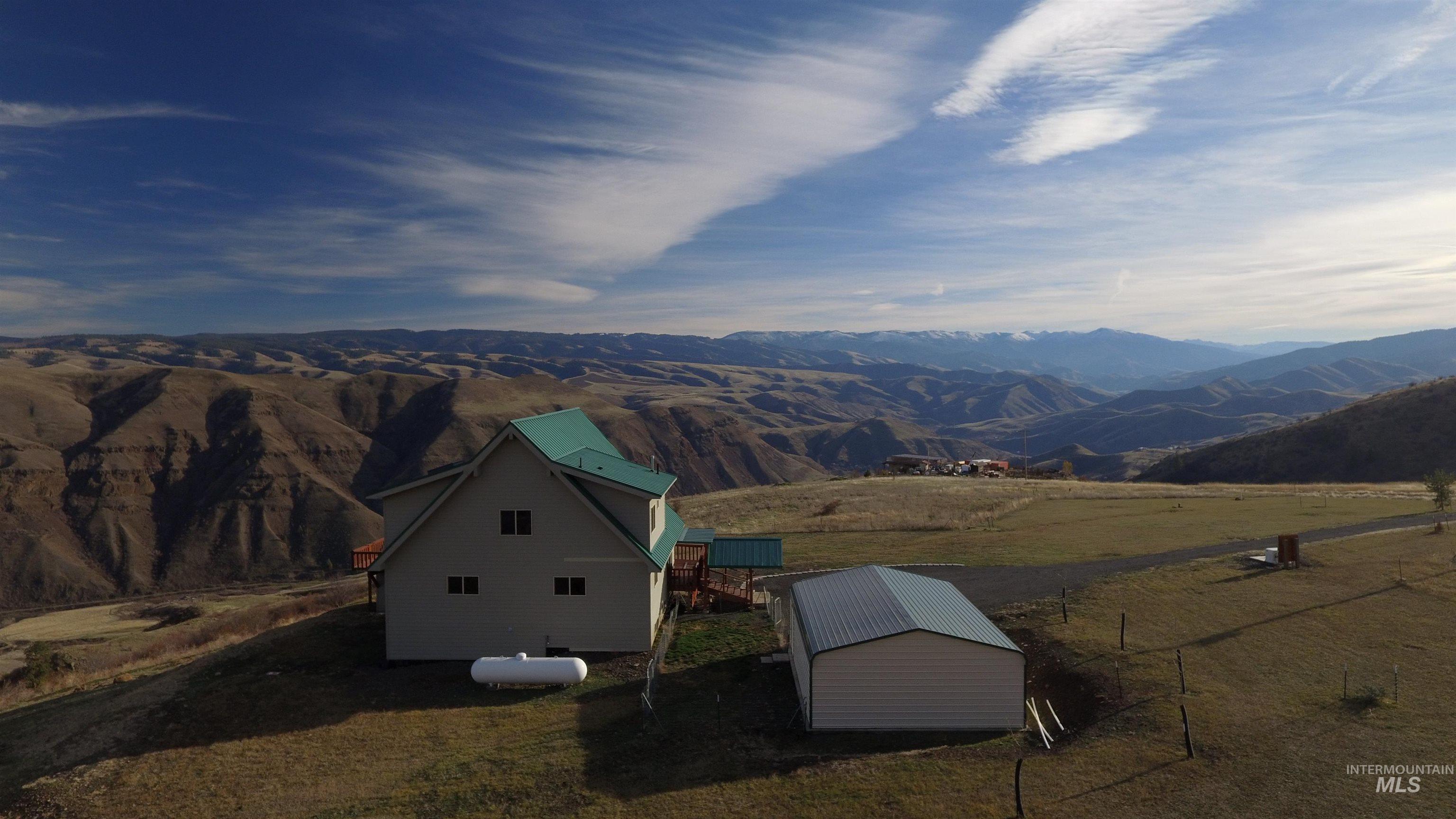 View of mountain background