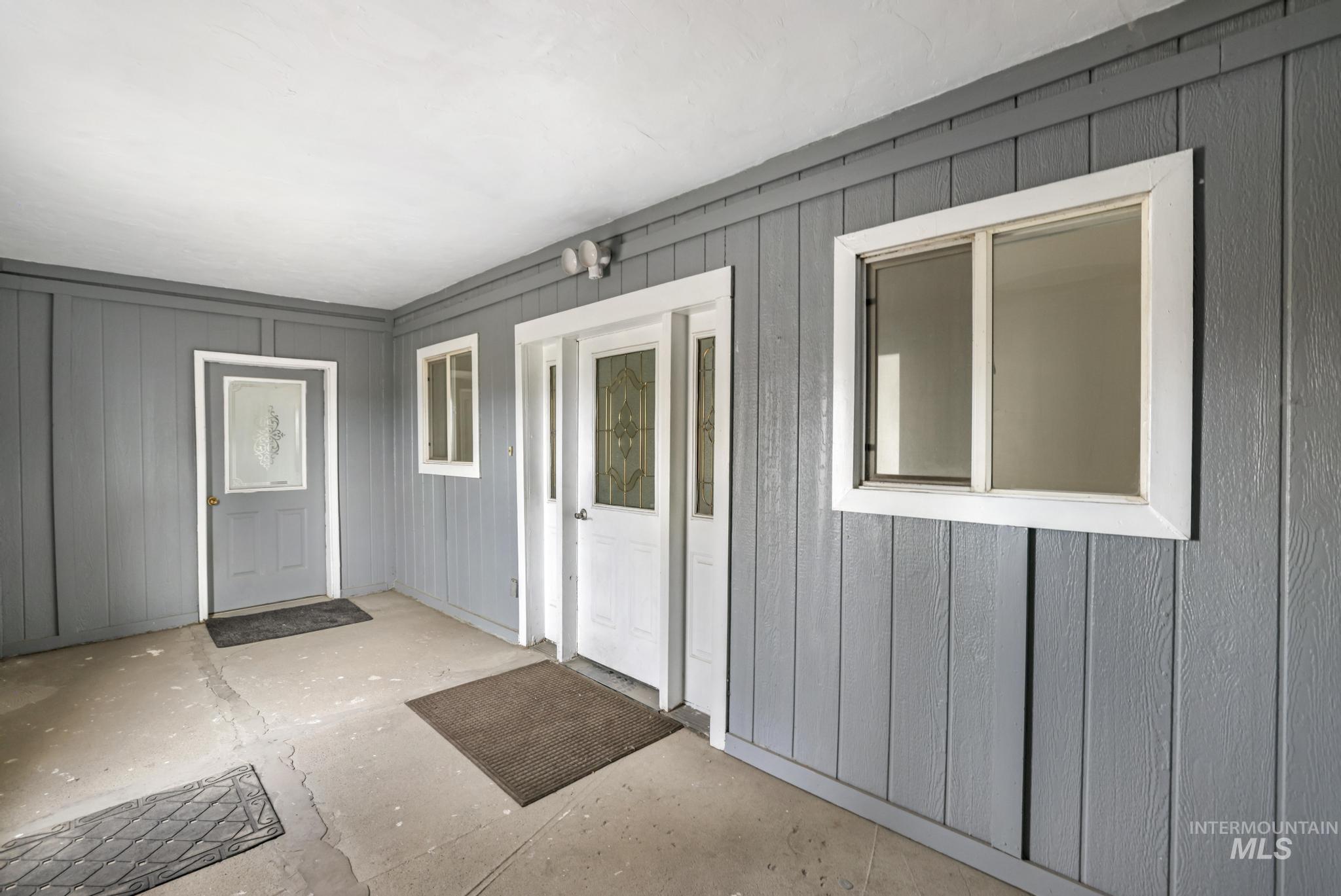 View of exterior entry