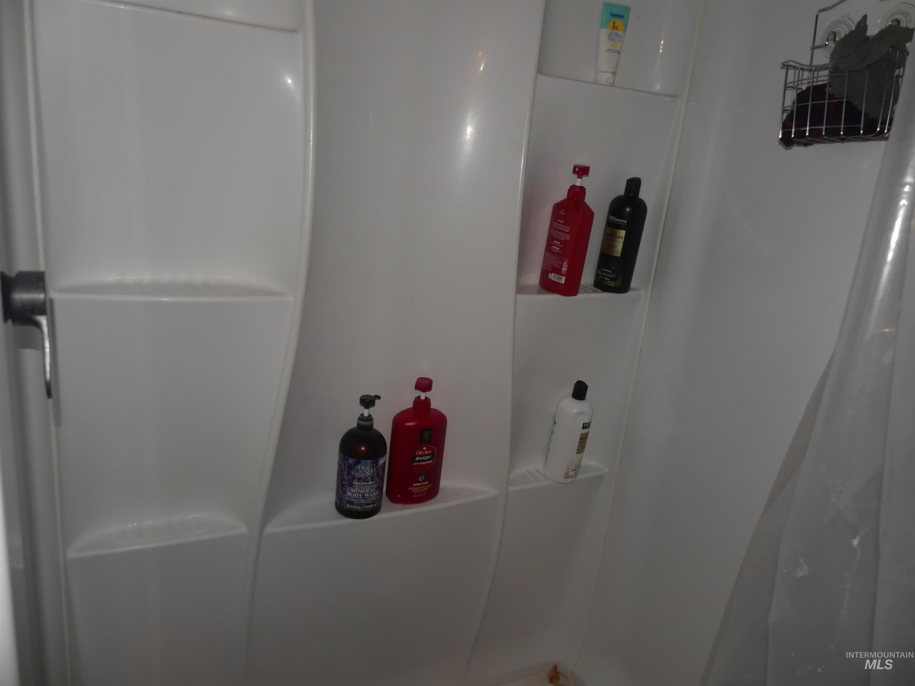 Bathroom featuring a stall shower