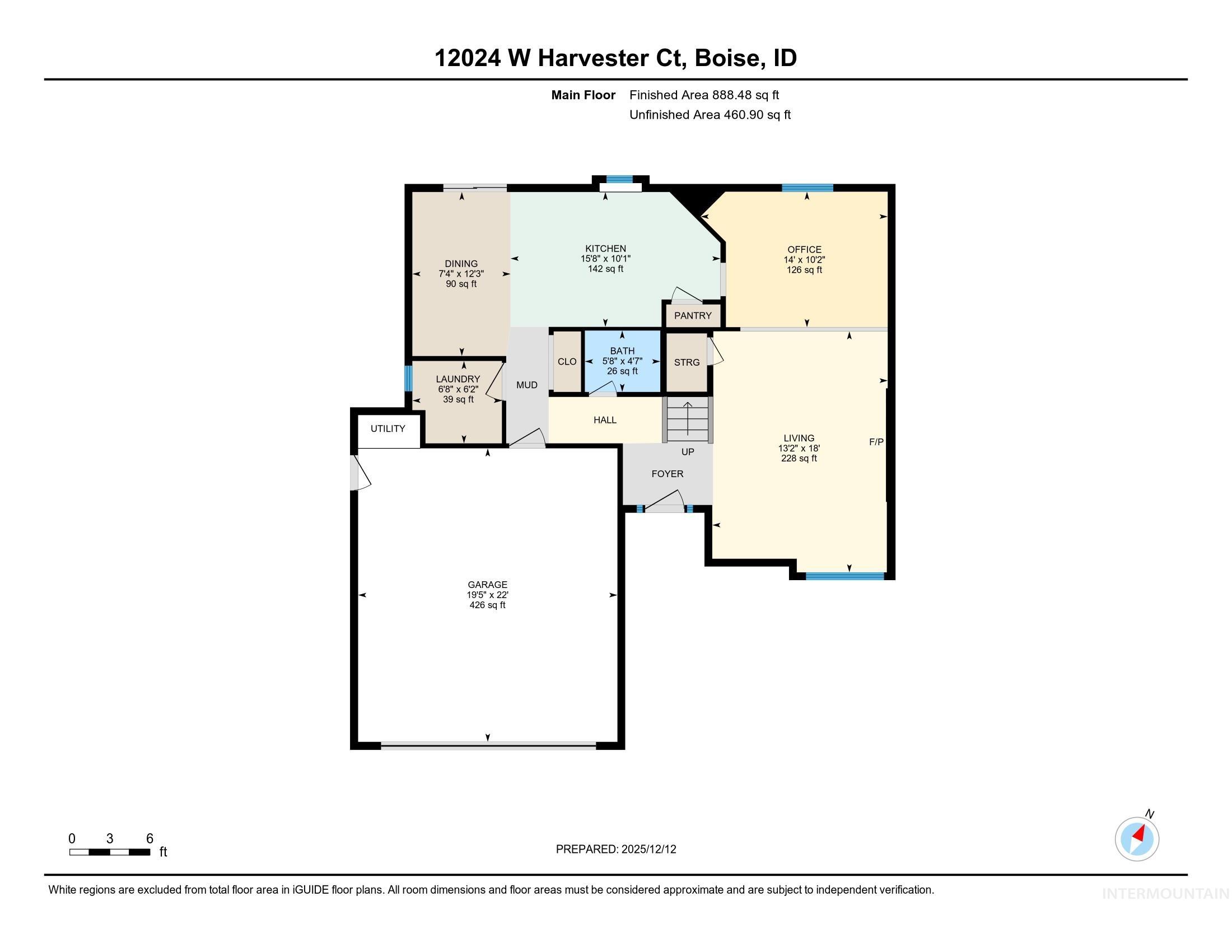 View of home floor plan