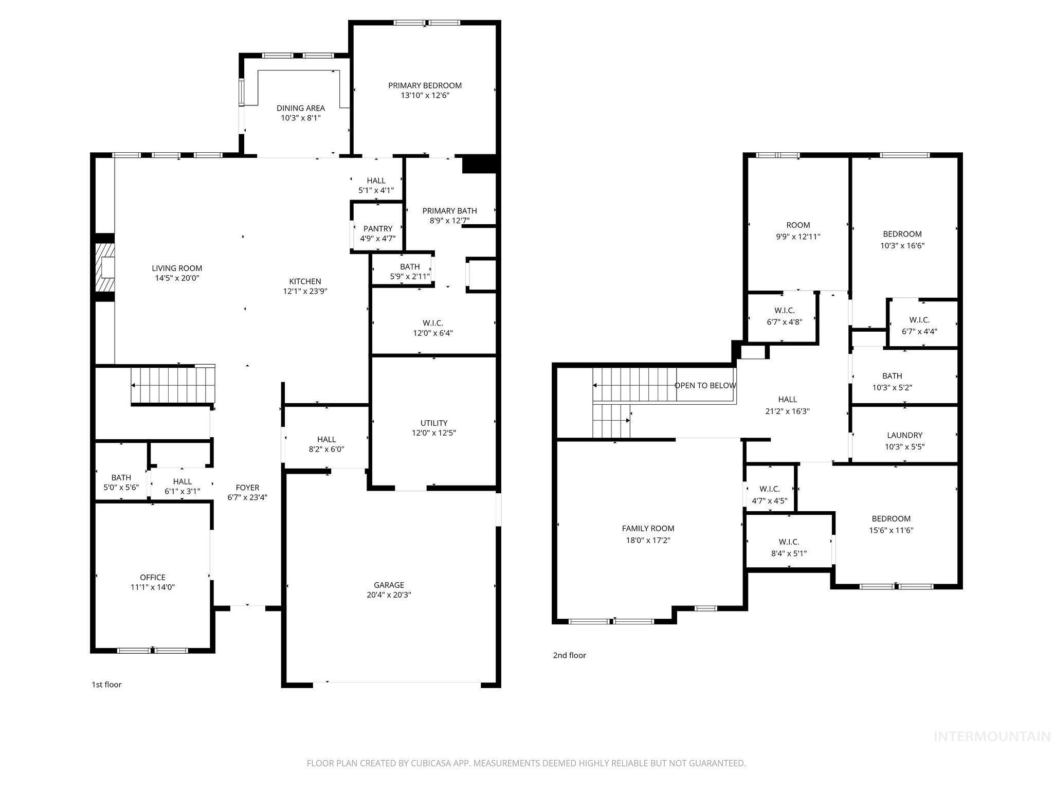 View of home floor plan