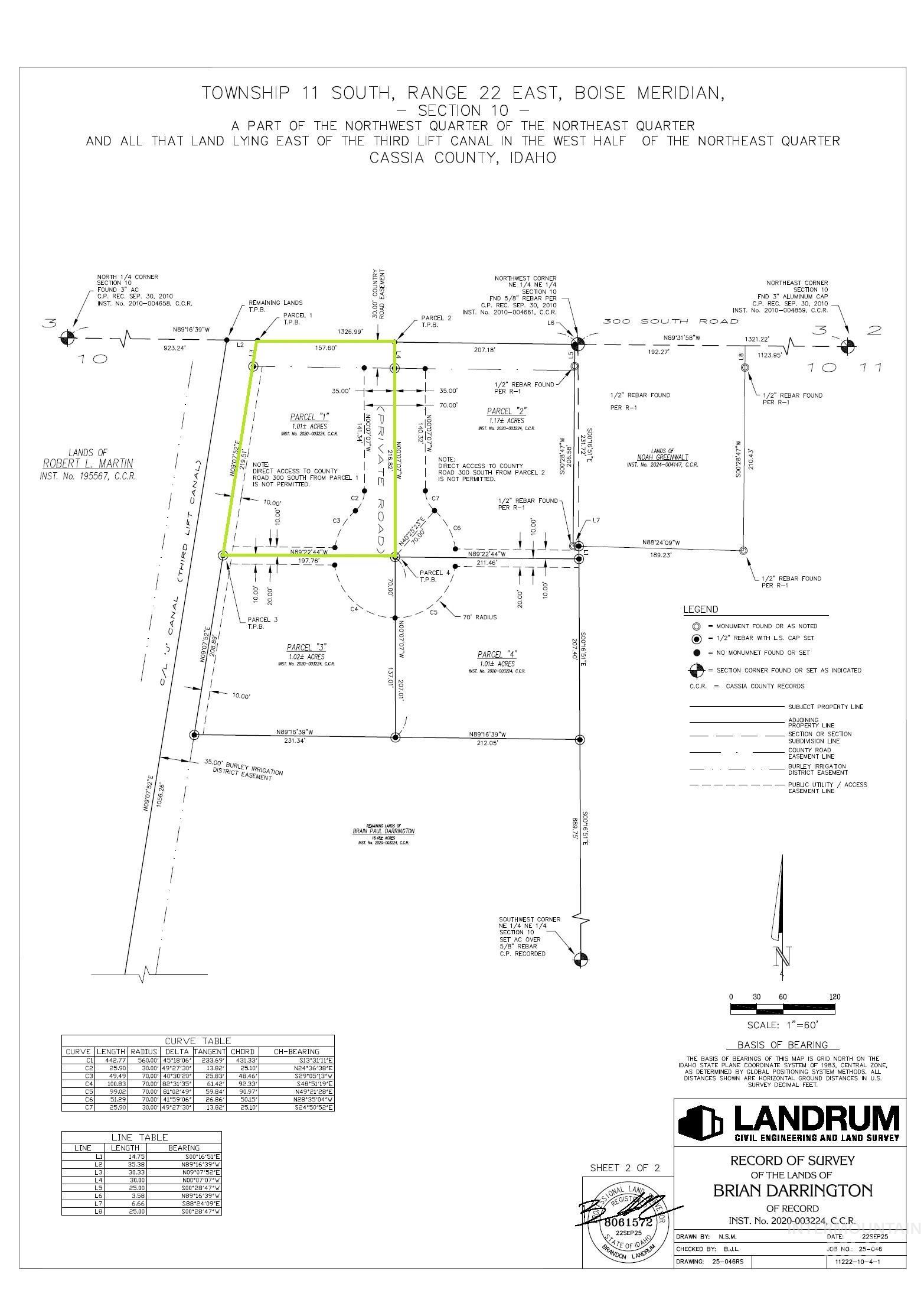 TBD 300 S Lot 2, Burley, Idaho 83318, Land For Sale, Price $95,000, 98969891