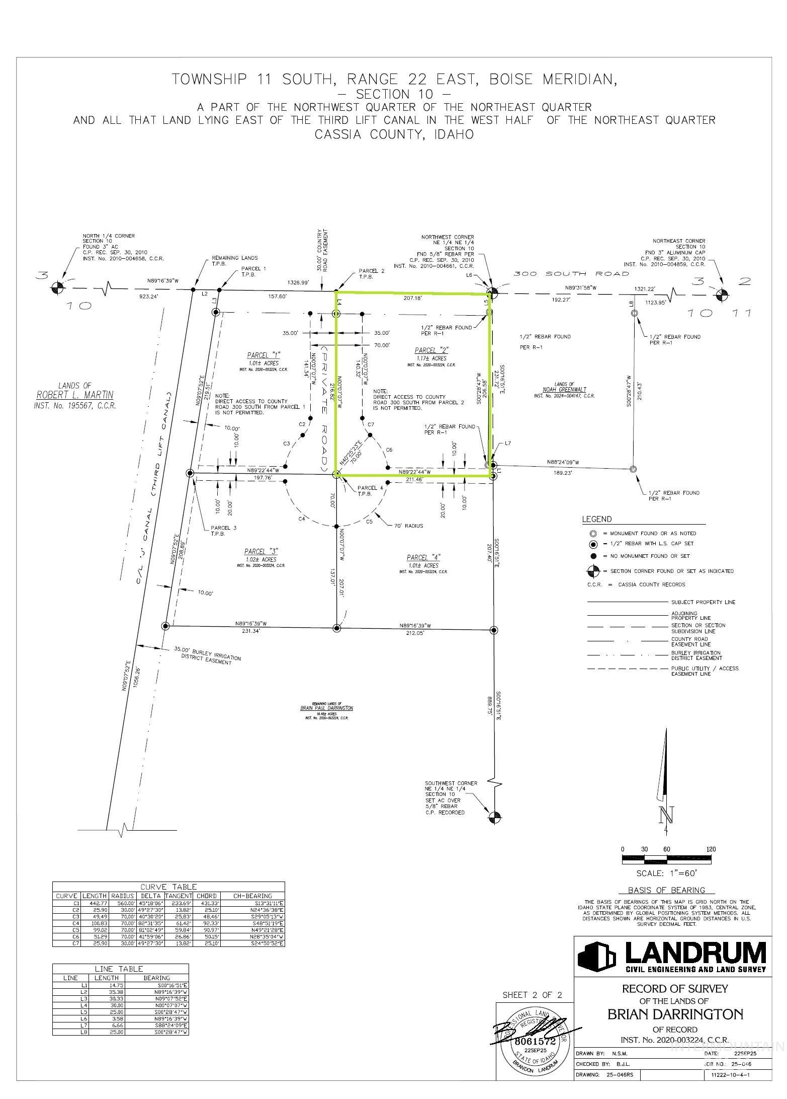 TBD 300 S Lot 2, Burley, Idaho 83318, Land For Sale, Price $95,000, 98969891