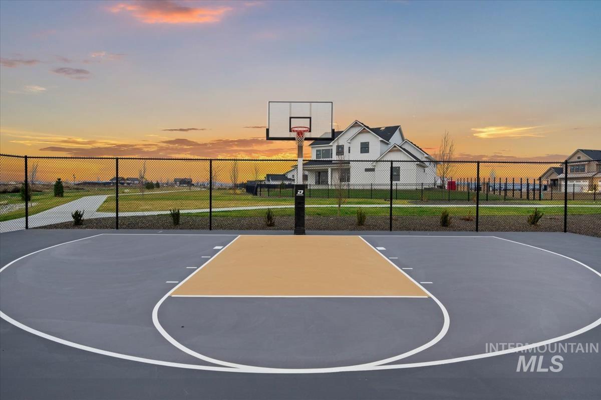 View of sport court with community basketball court