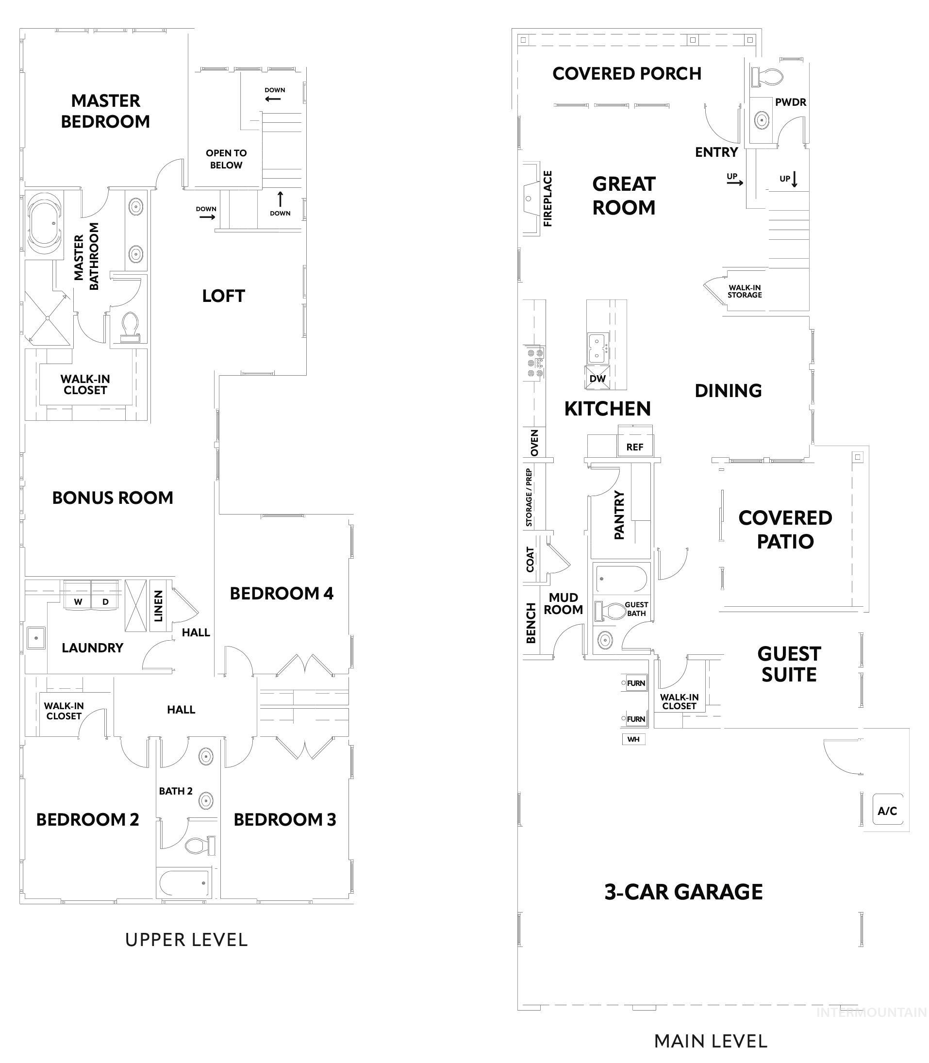 View of floor plan / room layout