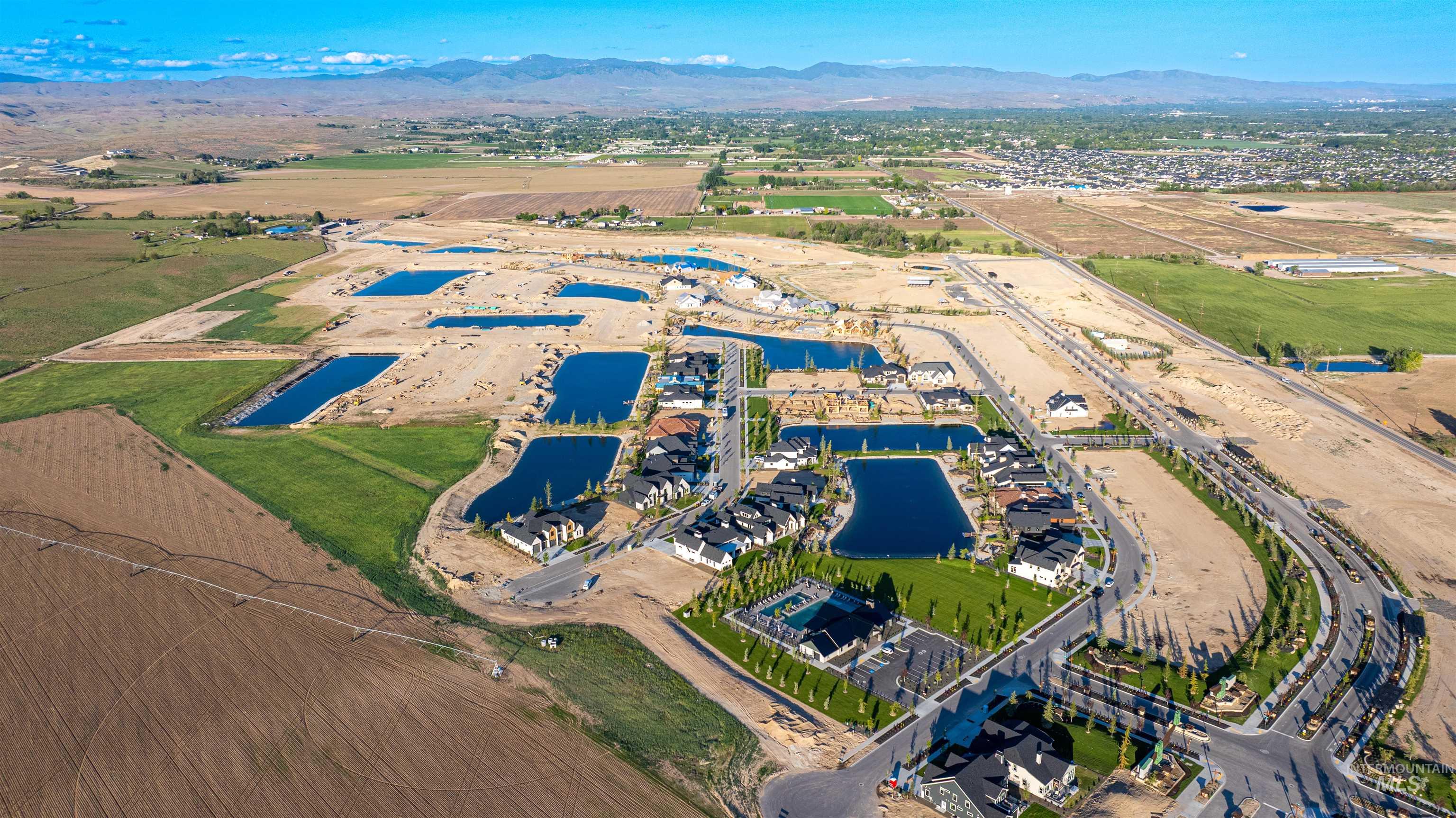 Aerial View of Terra View Subdivision