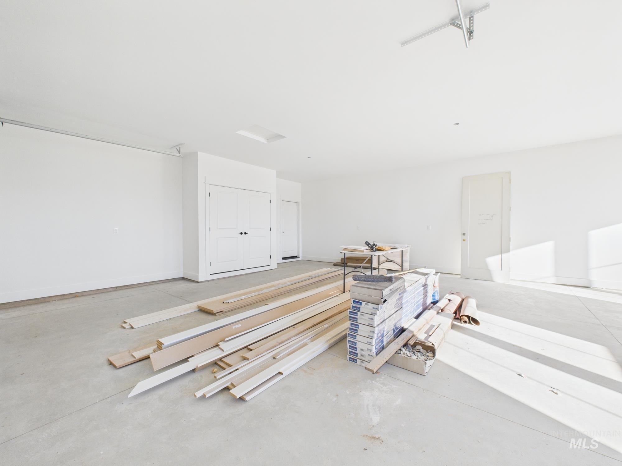 Misc room with concrete flooring