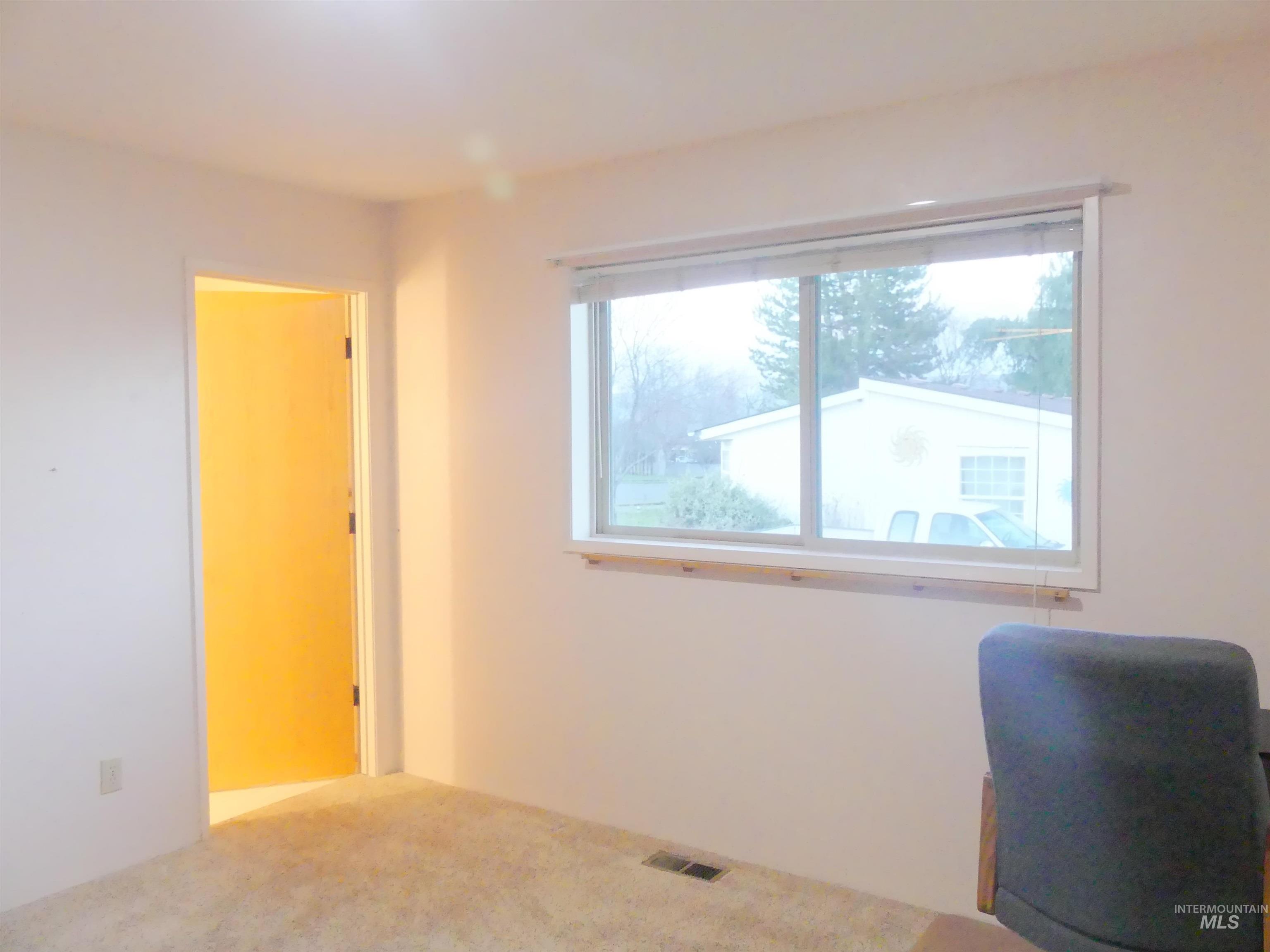 View of carpeted office