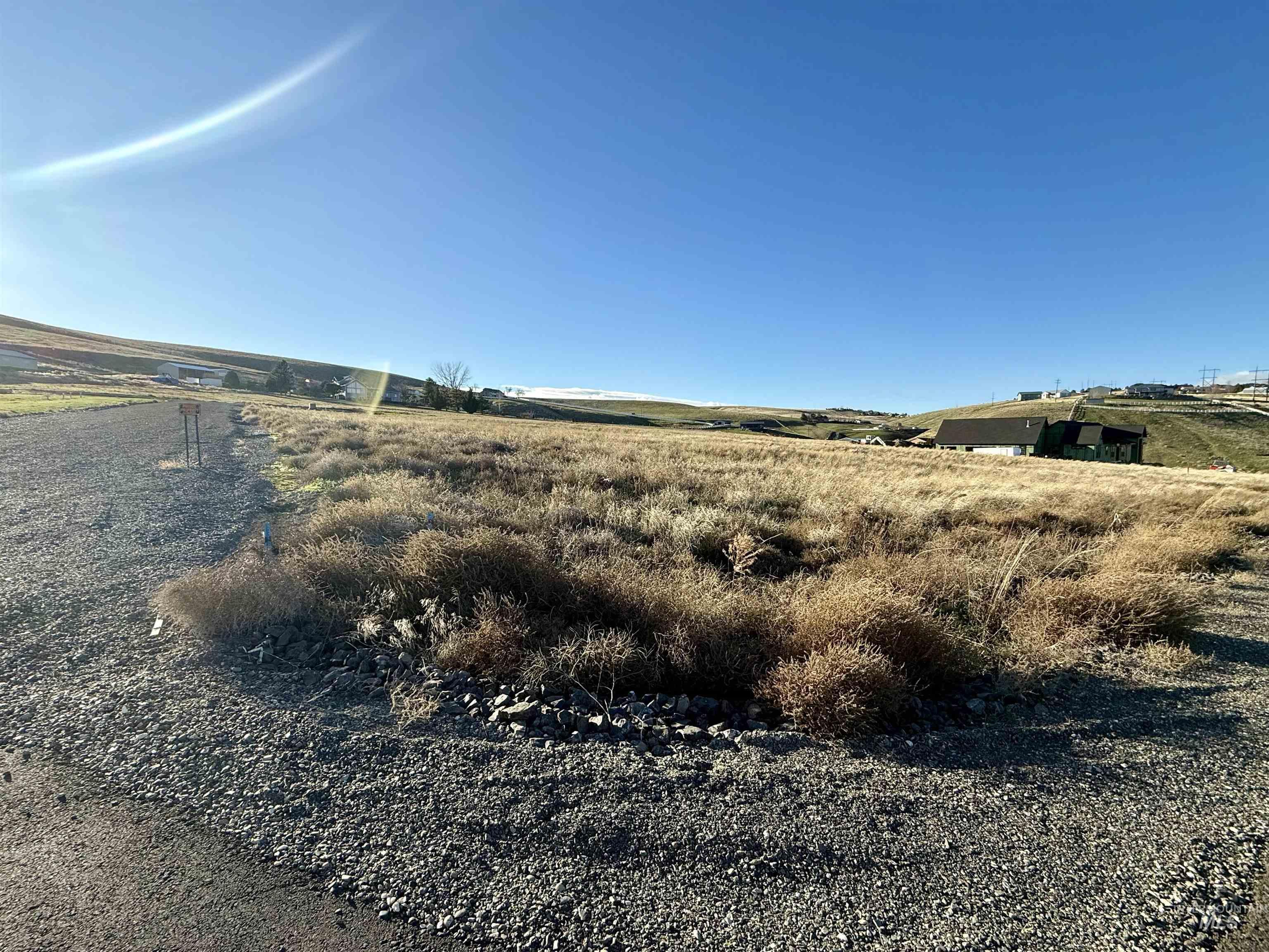 View of yard featuring a view of rural / pastoral area