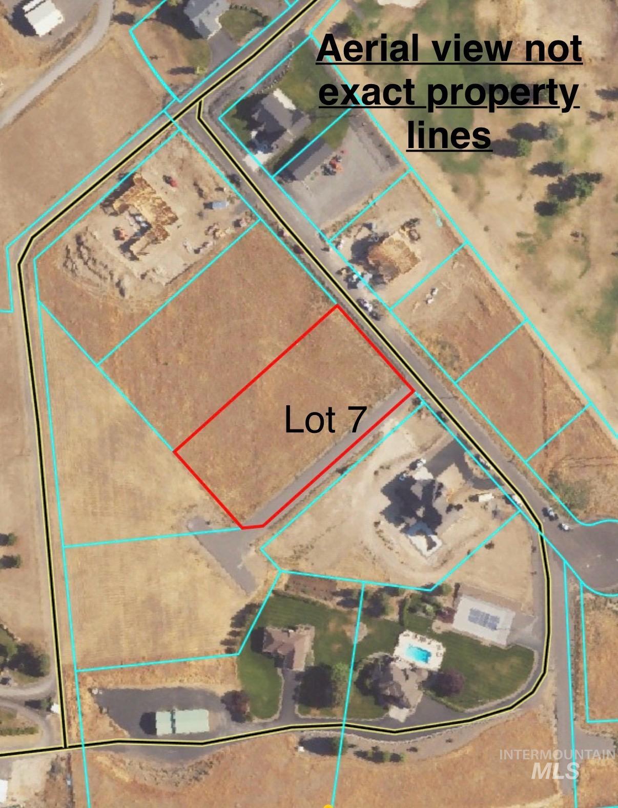 Map of property location featuring property parcel outlined