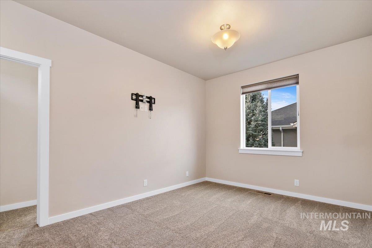 Bonus room can be used for an office, den or a flex space.