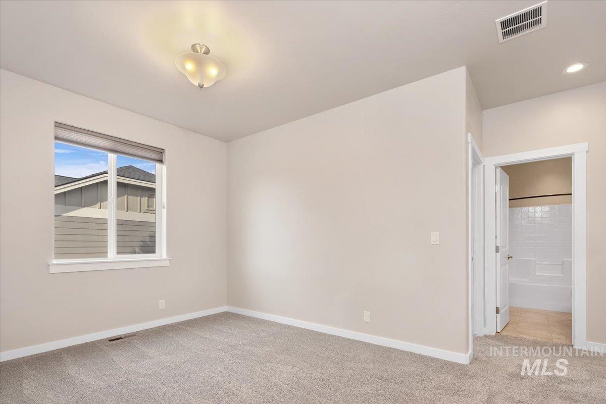 Bonus room can be used for an office, den or a flex space.