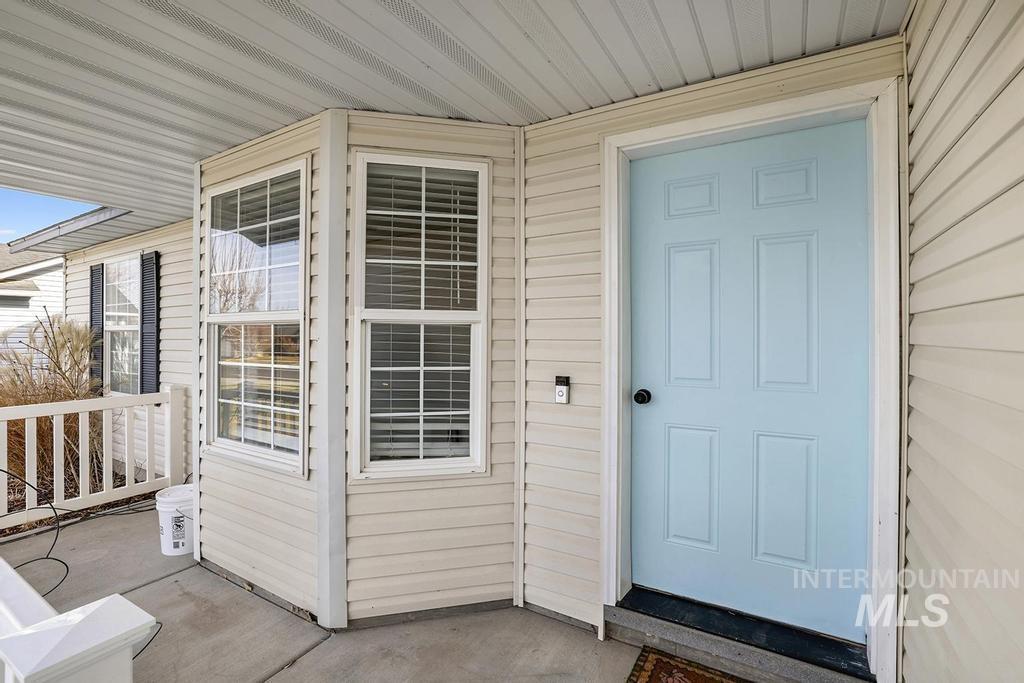 Entrance to property