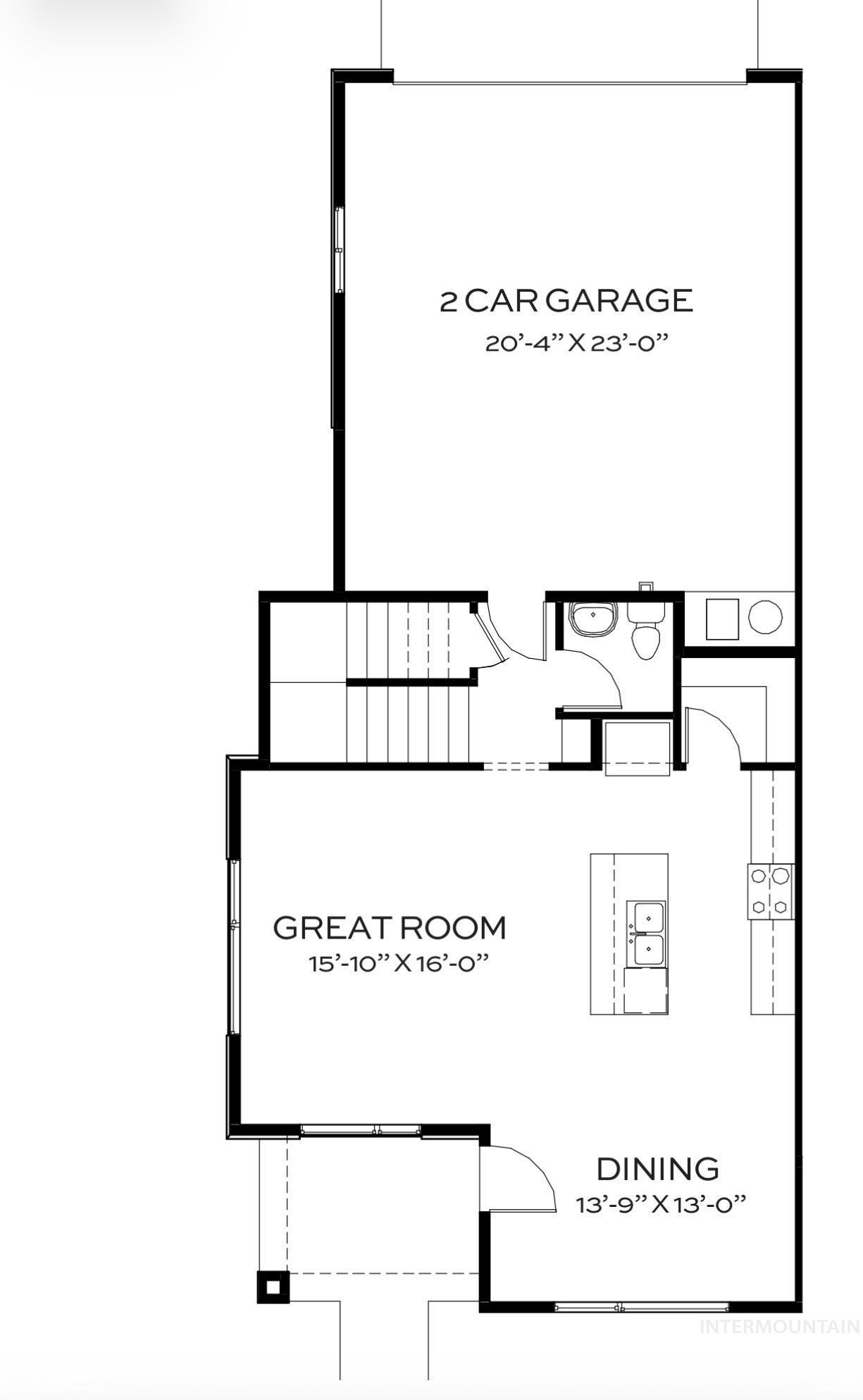 View of home floor plan