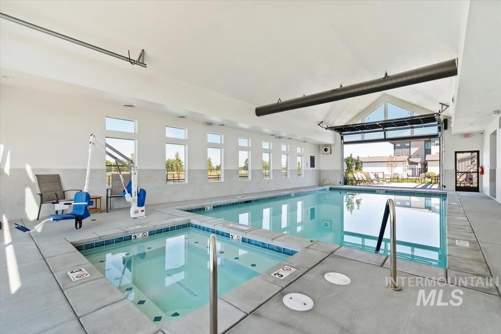 View of indoor community pool