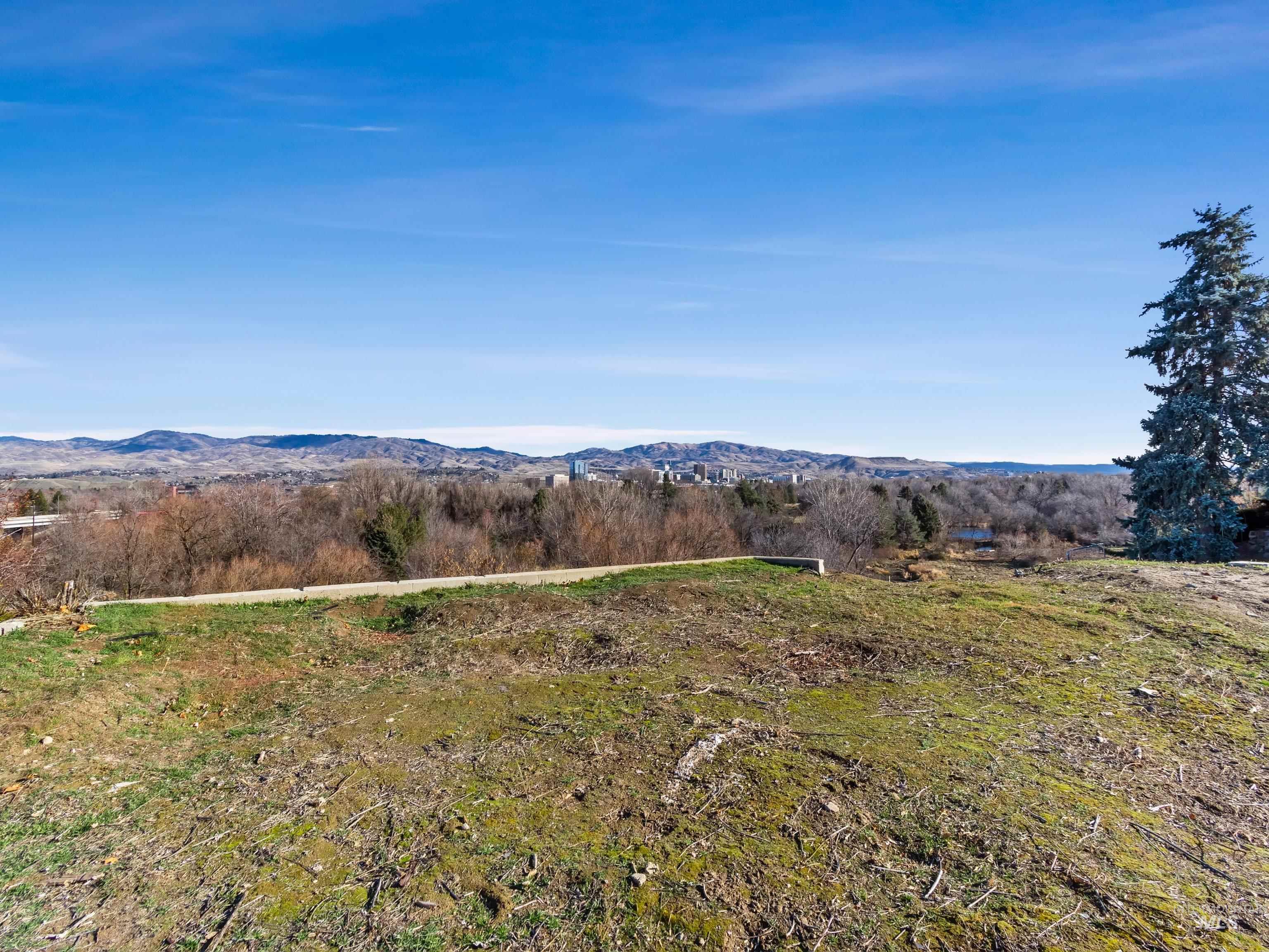 View of mountain backdrop