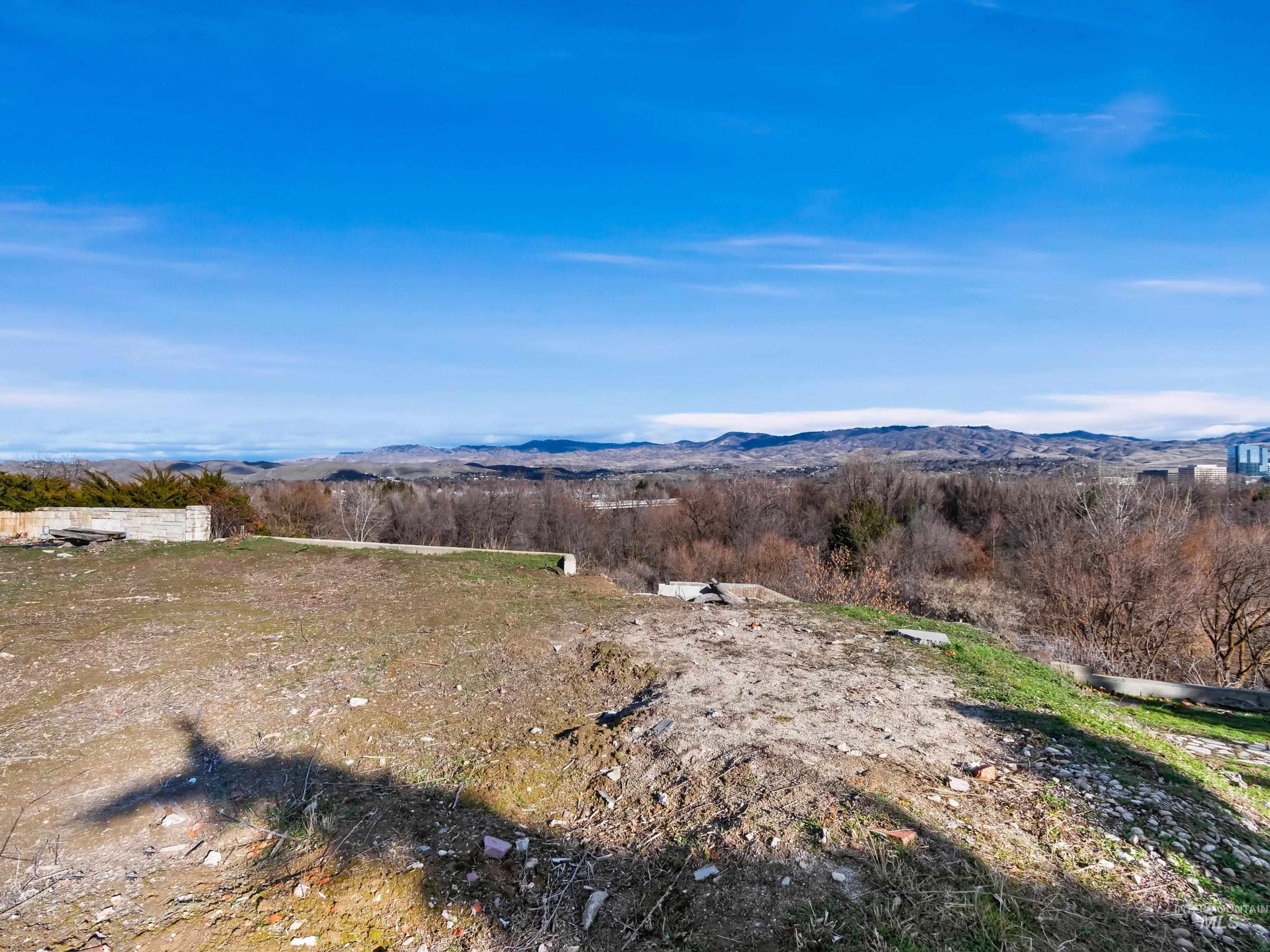 View of mountain background