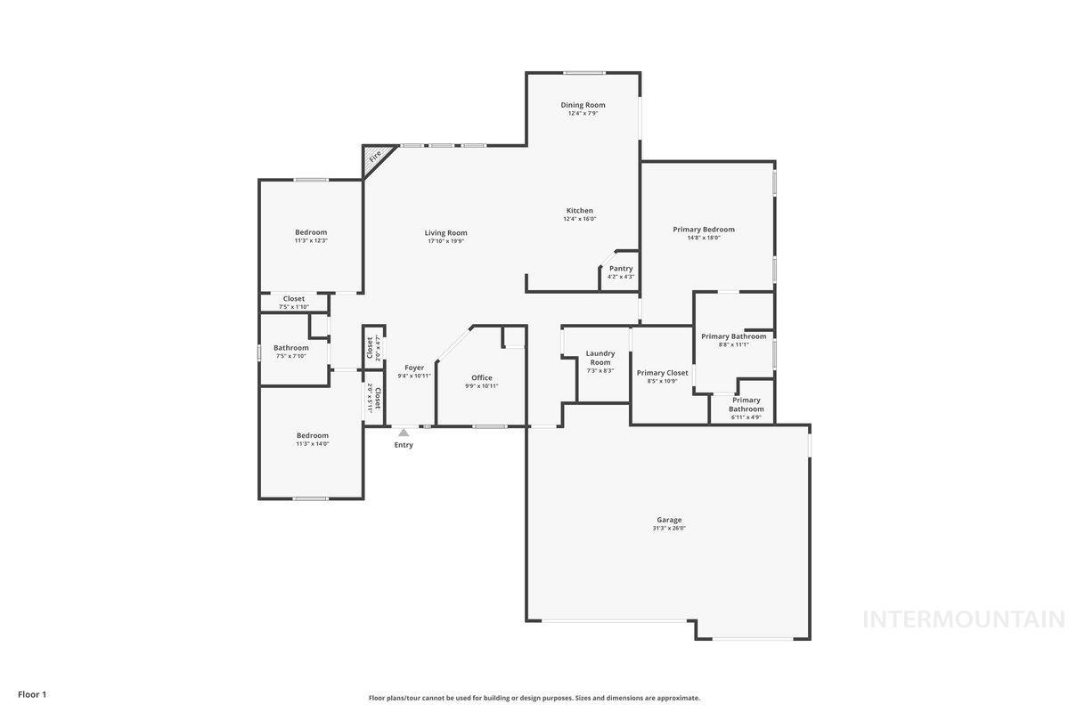 2415 W Sheridan Ave, Nampa, Idaho 83686, 3 Bedrooms, 2 Bathrooms, Residential For Sale, Price $485,000, 98970040