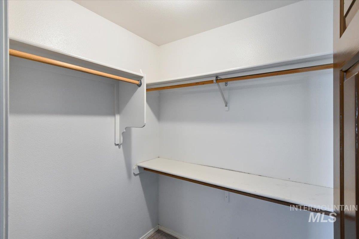 View of spacious closet