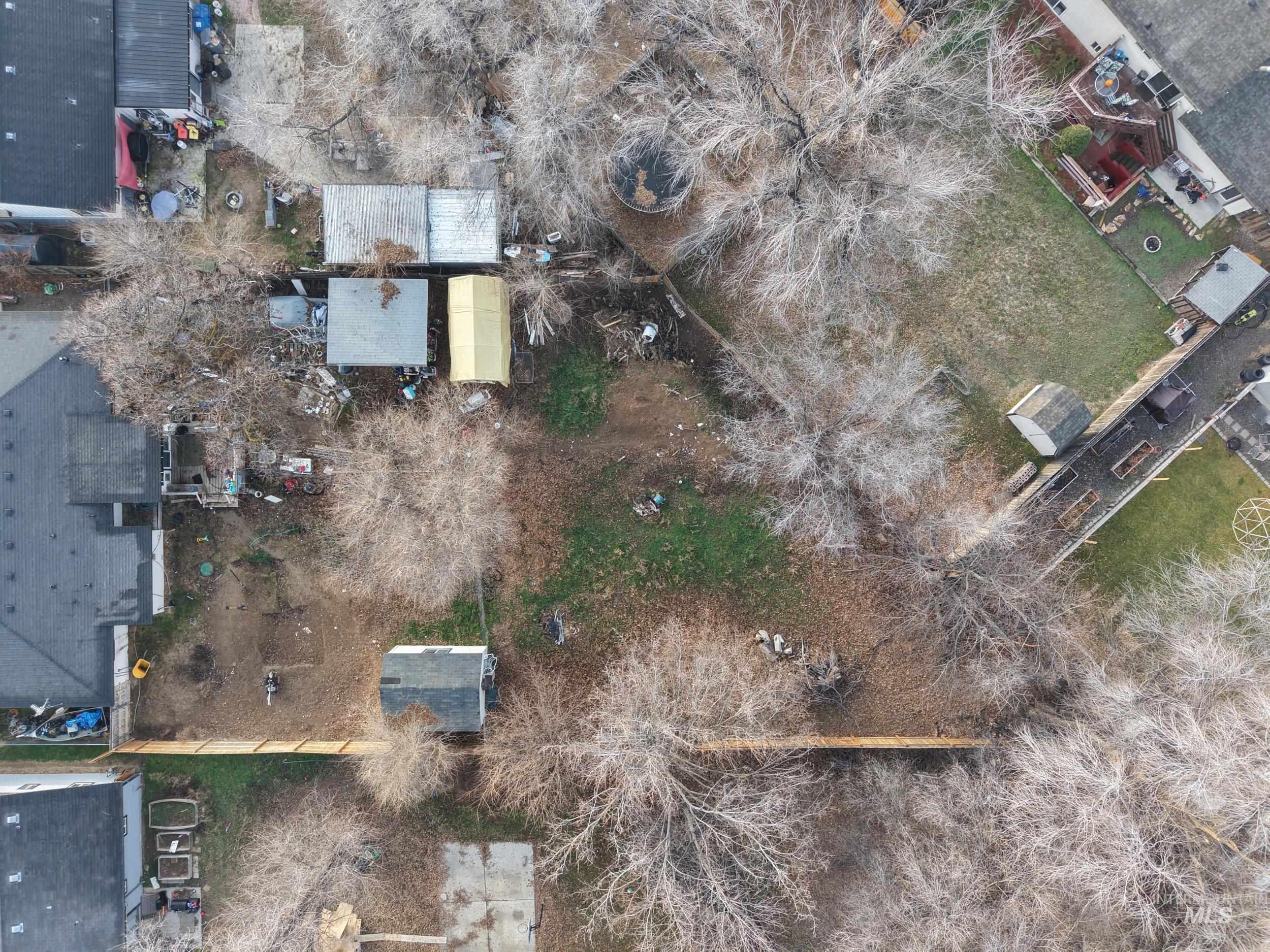 Aerial view of property's location