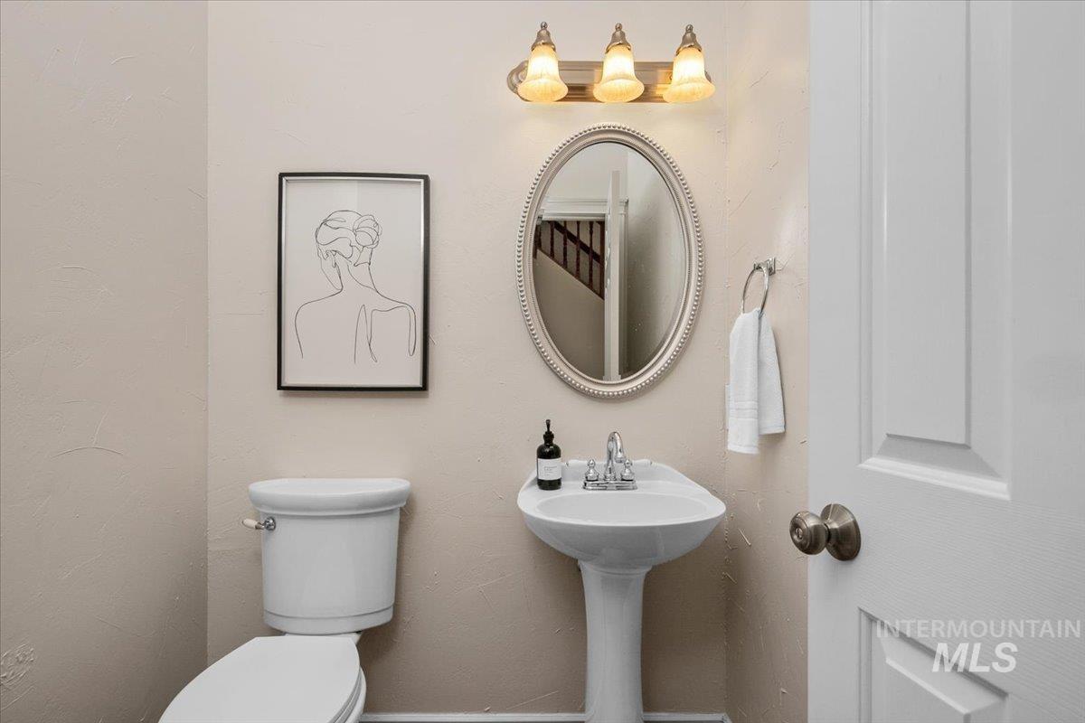 Bathroom with toilet