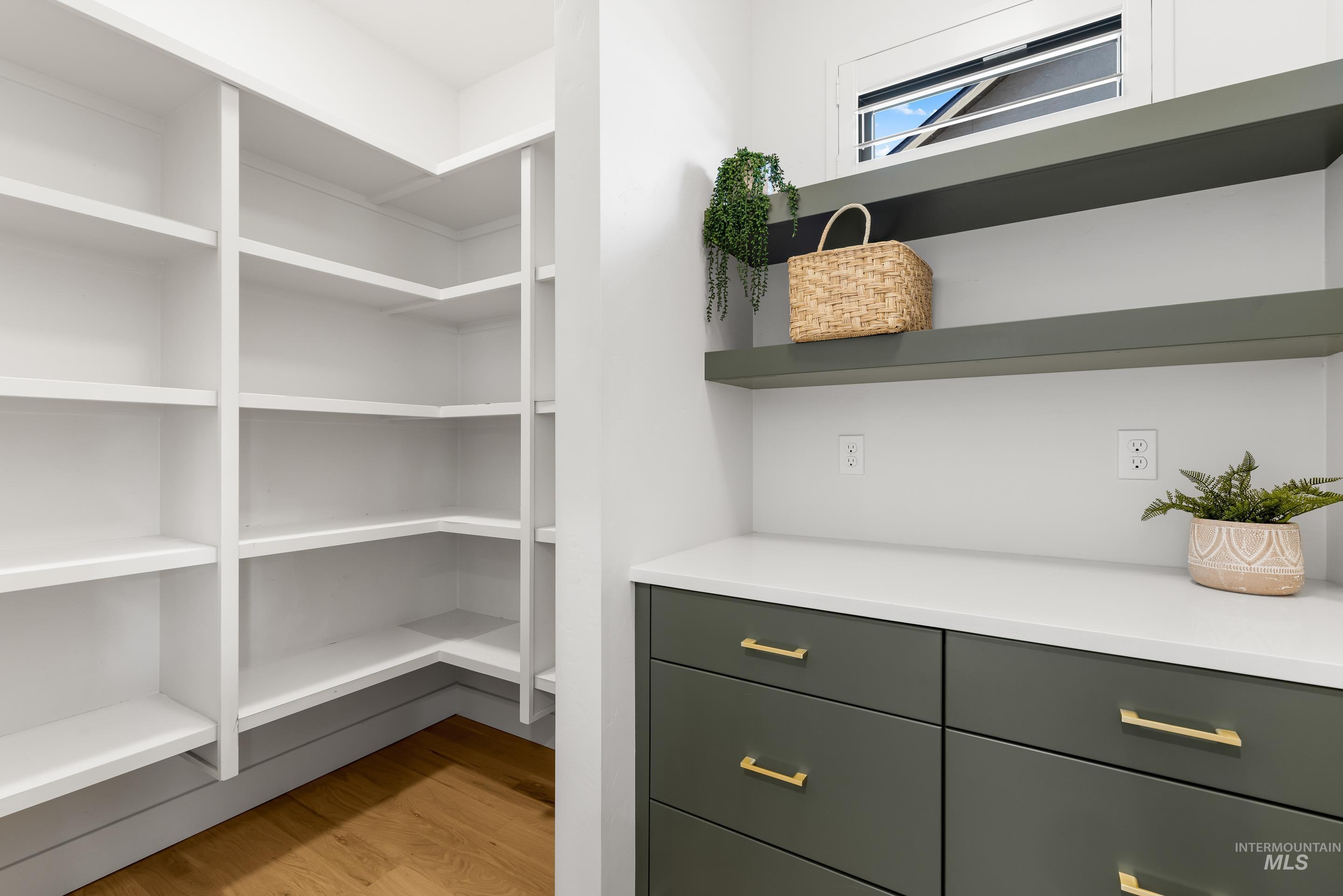 View of storage area