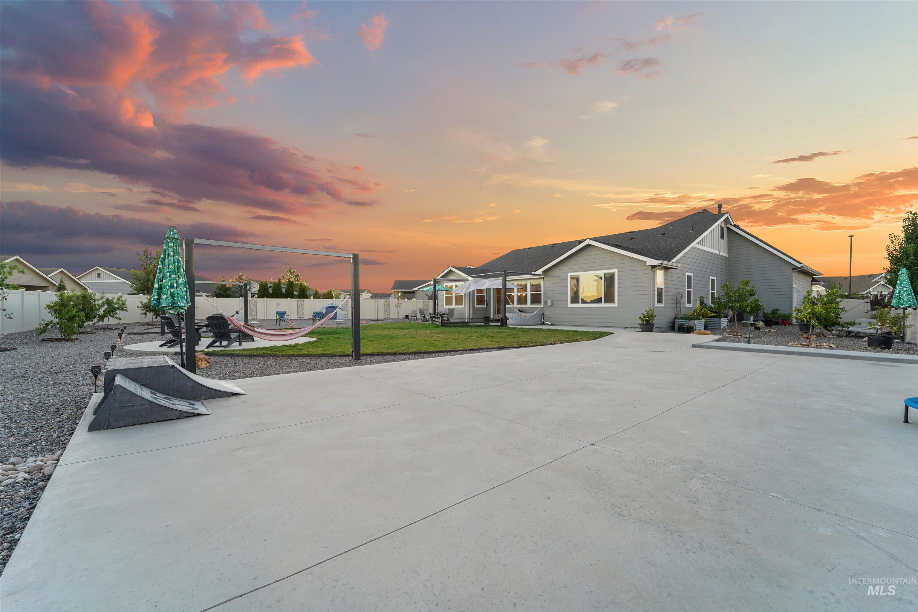 Exterior space featuring a patio