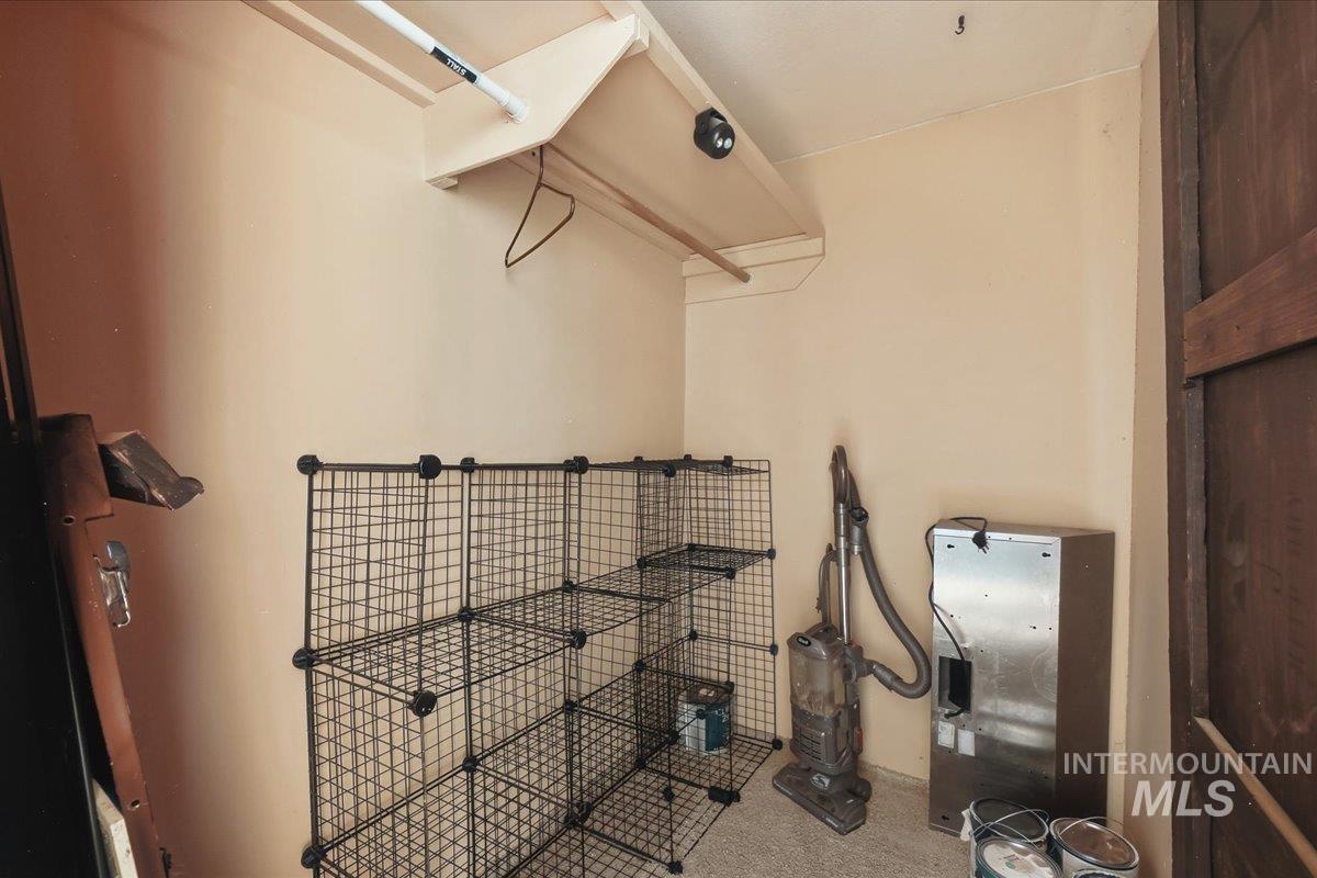 View of storage room