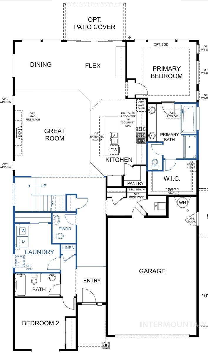 View of home floor plan