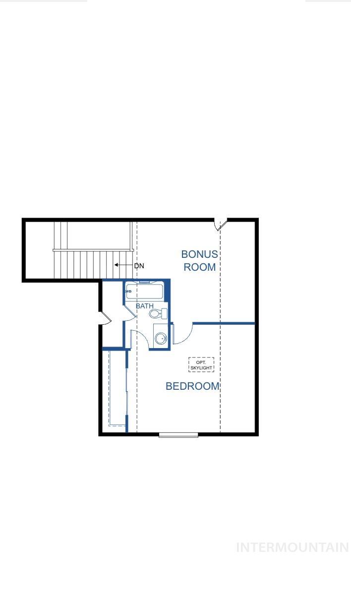 View of floor plan / room layout