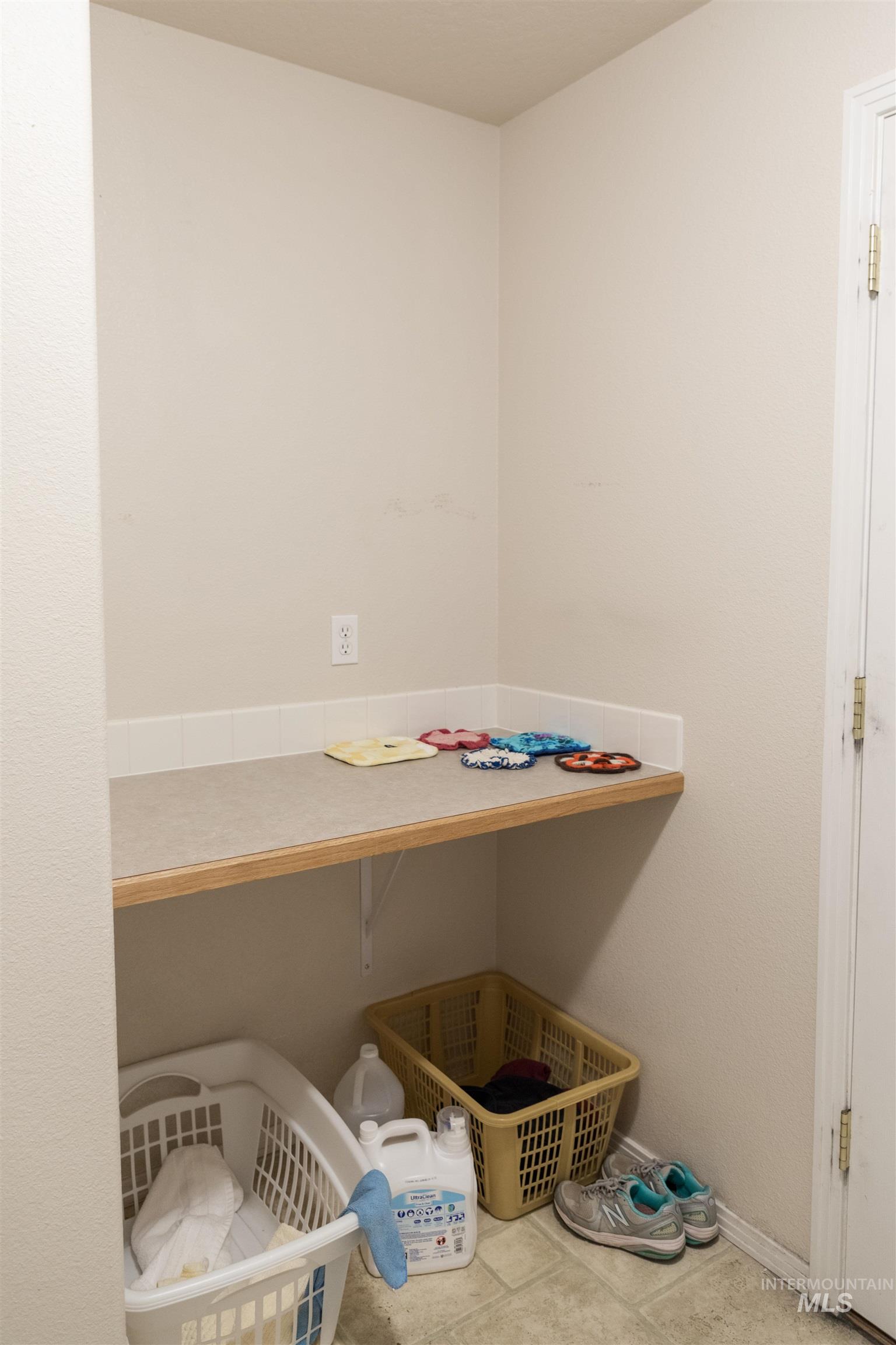 View of laundry room