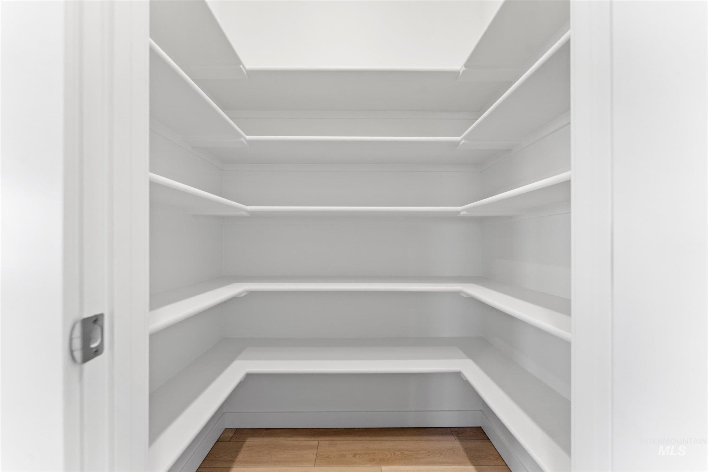 View of storage area