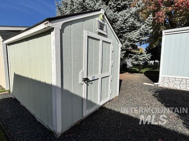 View of shed