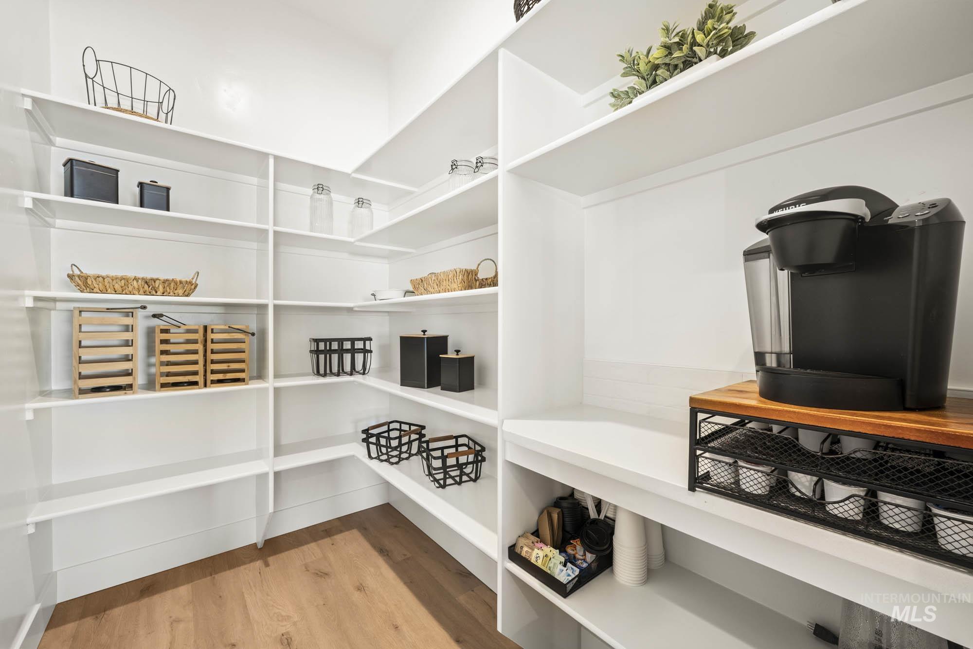 View of storage area