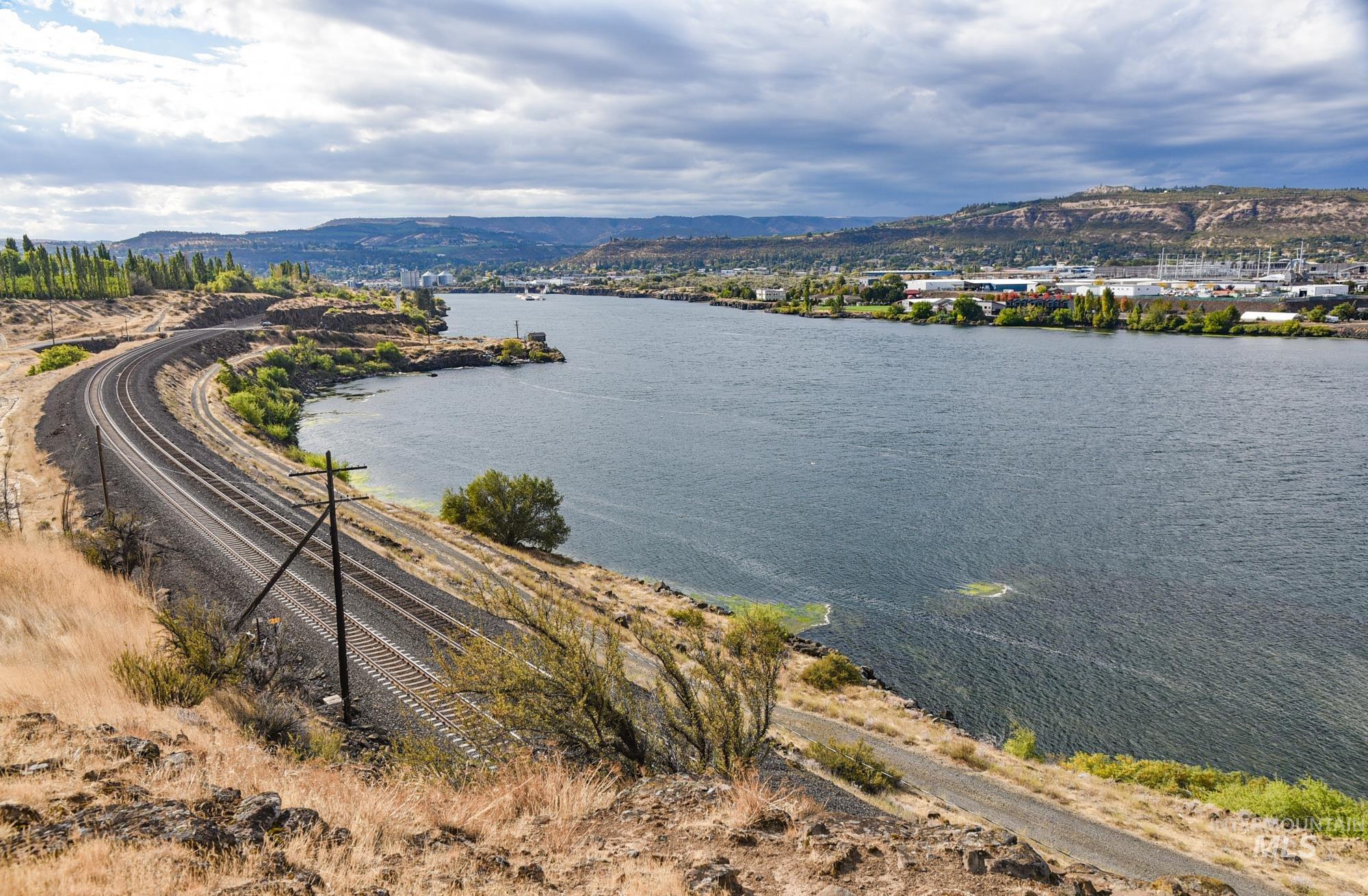 Water view with a mountain backdrop