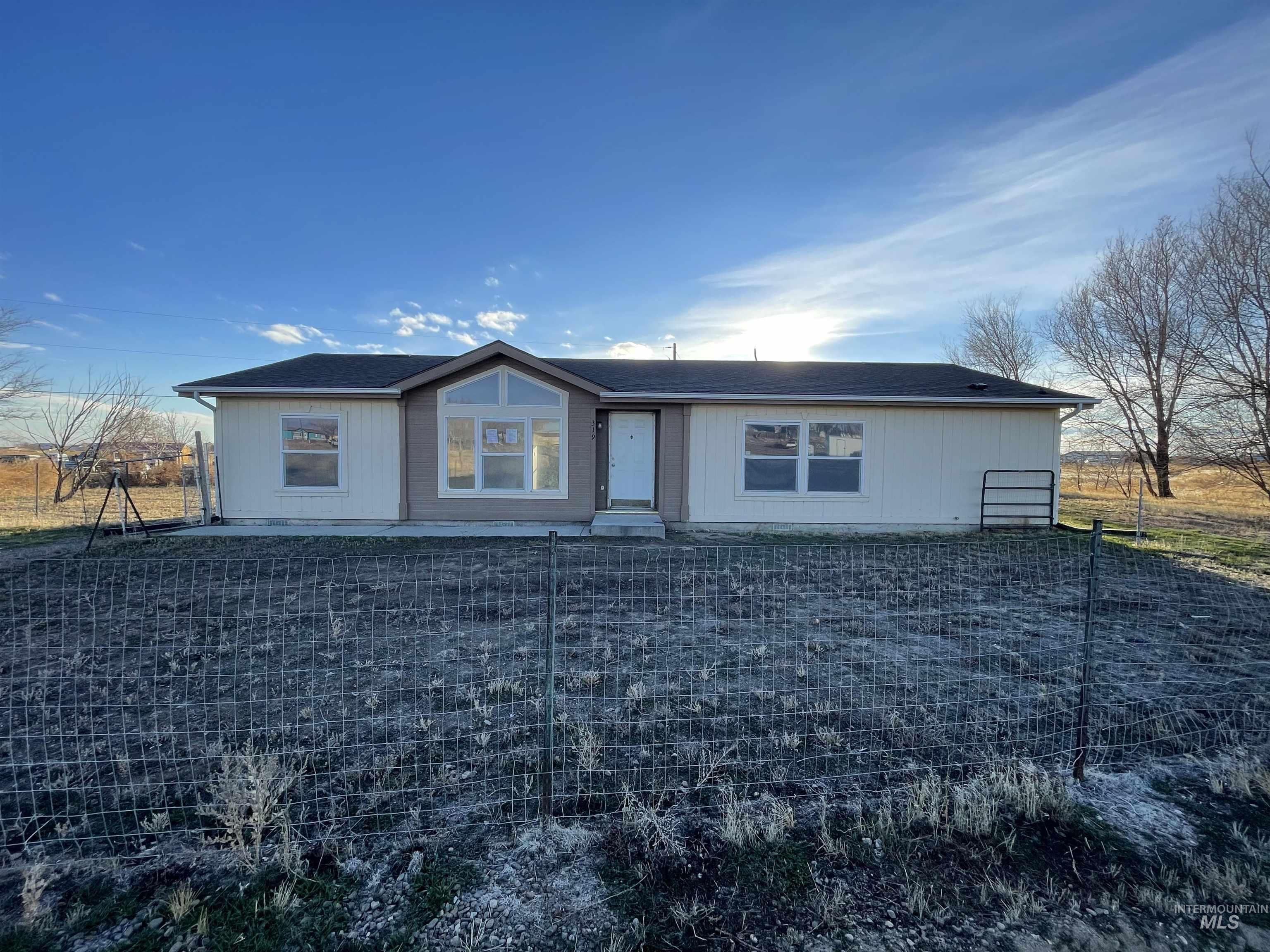 View of ranch-style home