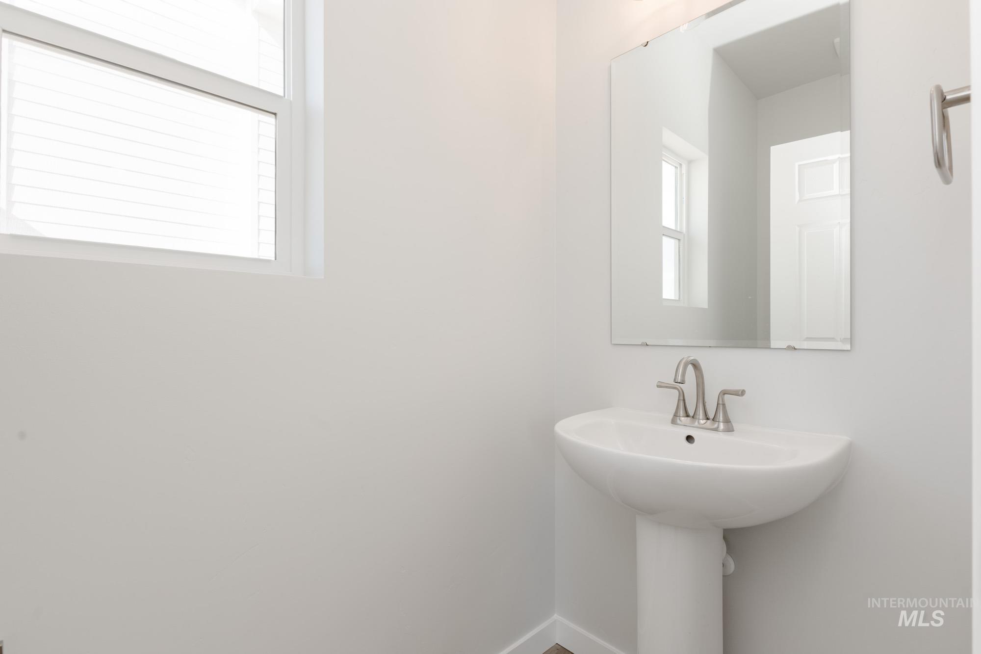 Bathroom with baseboards
