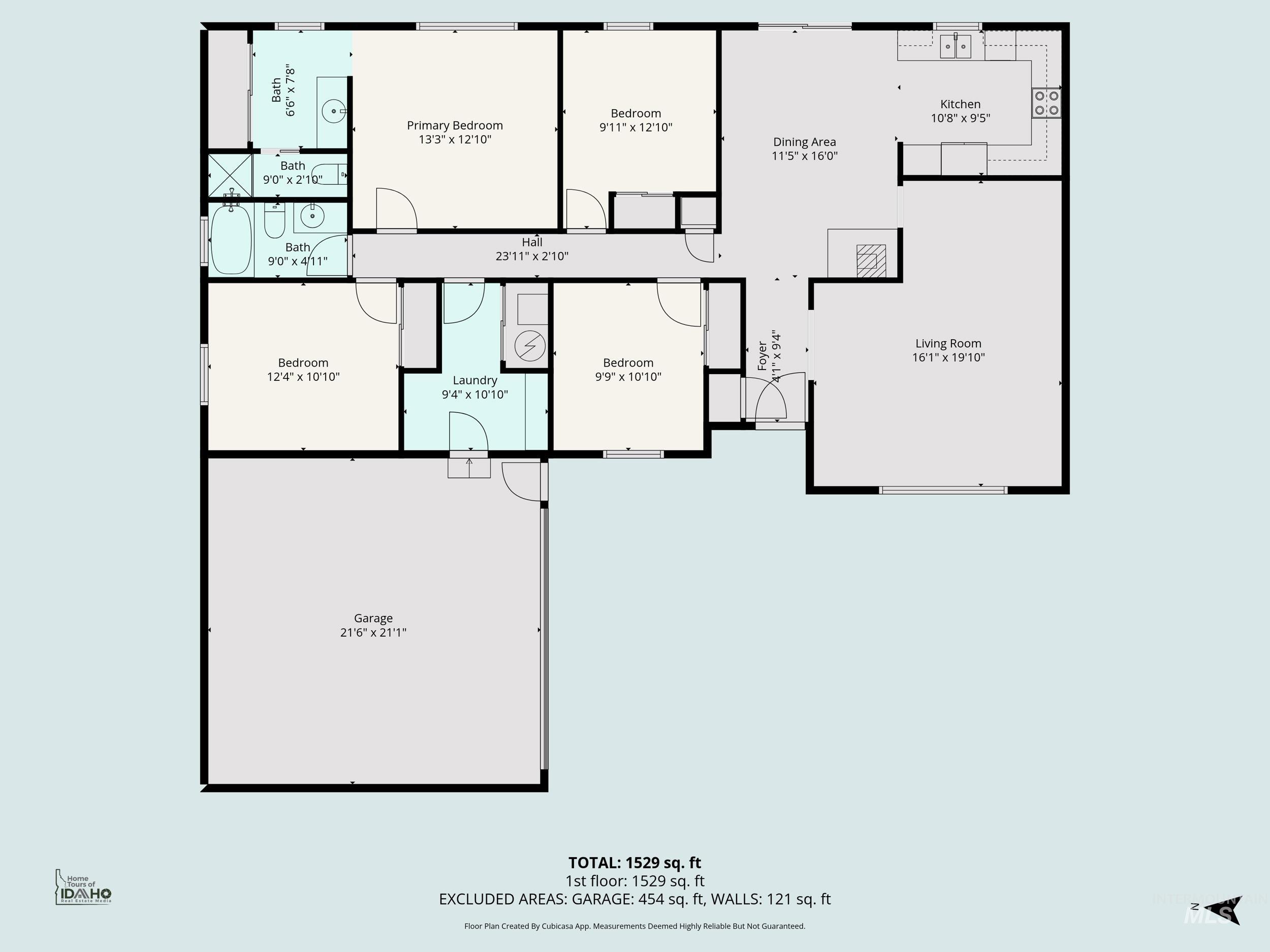 View of home floor plan