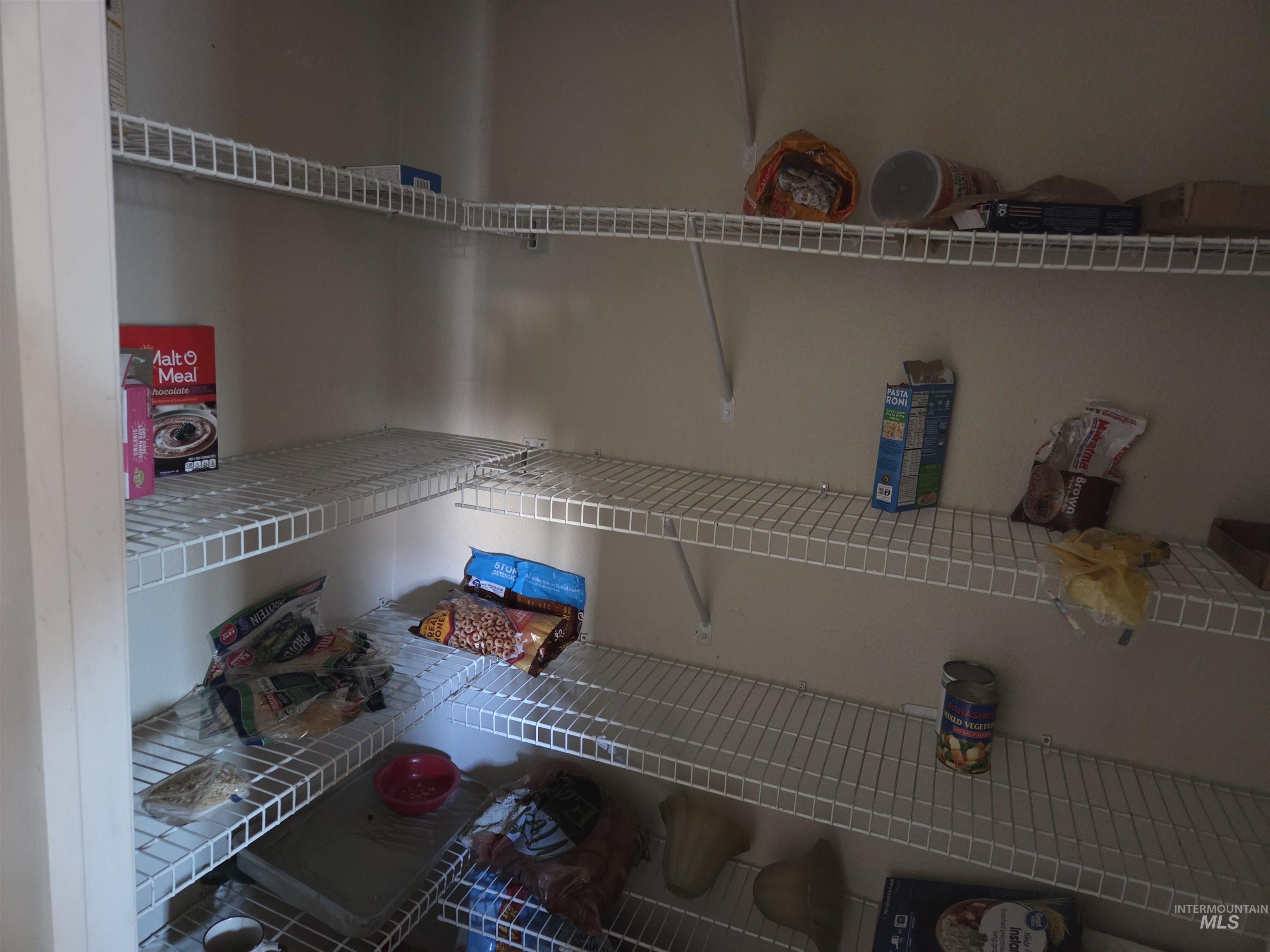 View of storage area