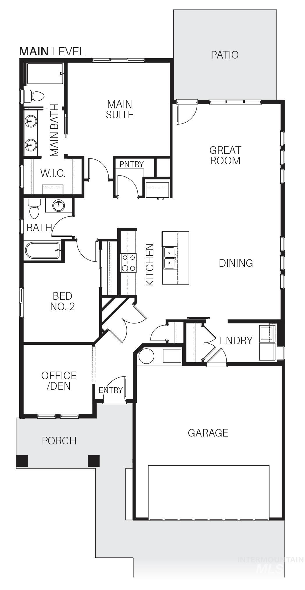 View of room layout