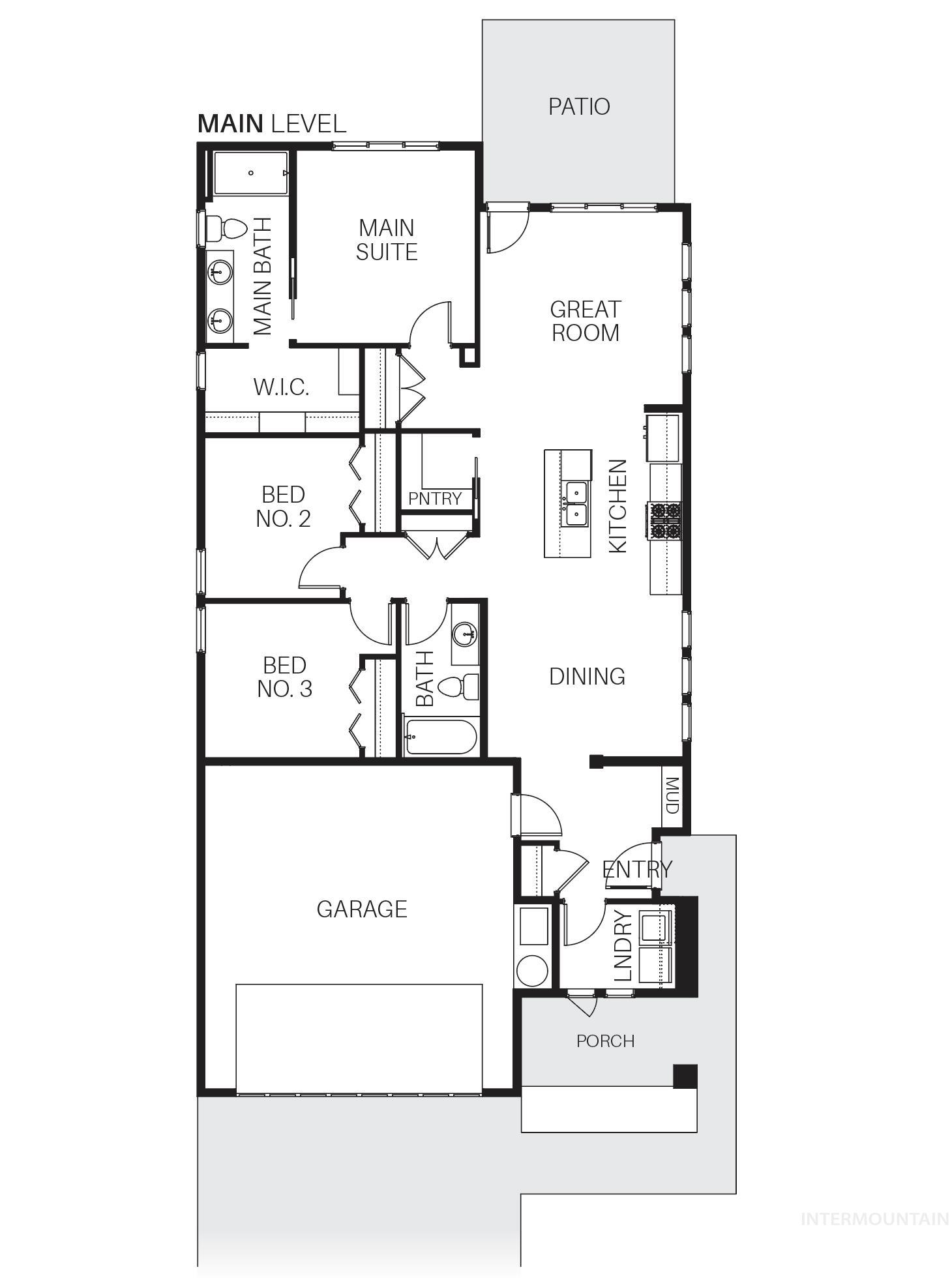 View of floor plan / room layout