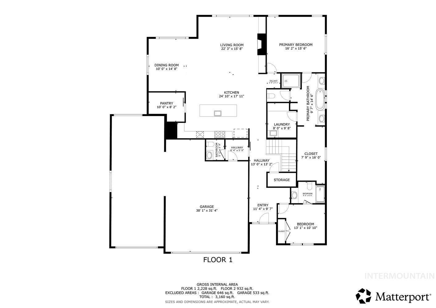 7333 Feather Edge, Eagle, Idaho 83616, 4 Bedrooms, 4 Bathrooms, Residential For Sale, Price $1,200,000, 98970421