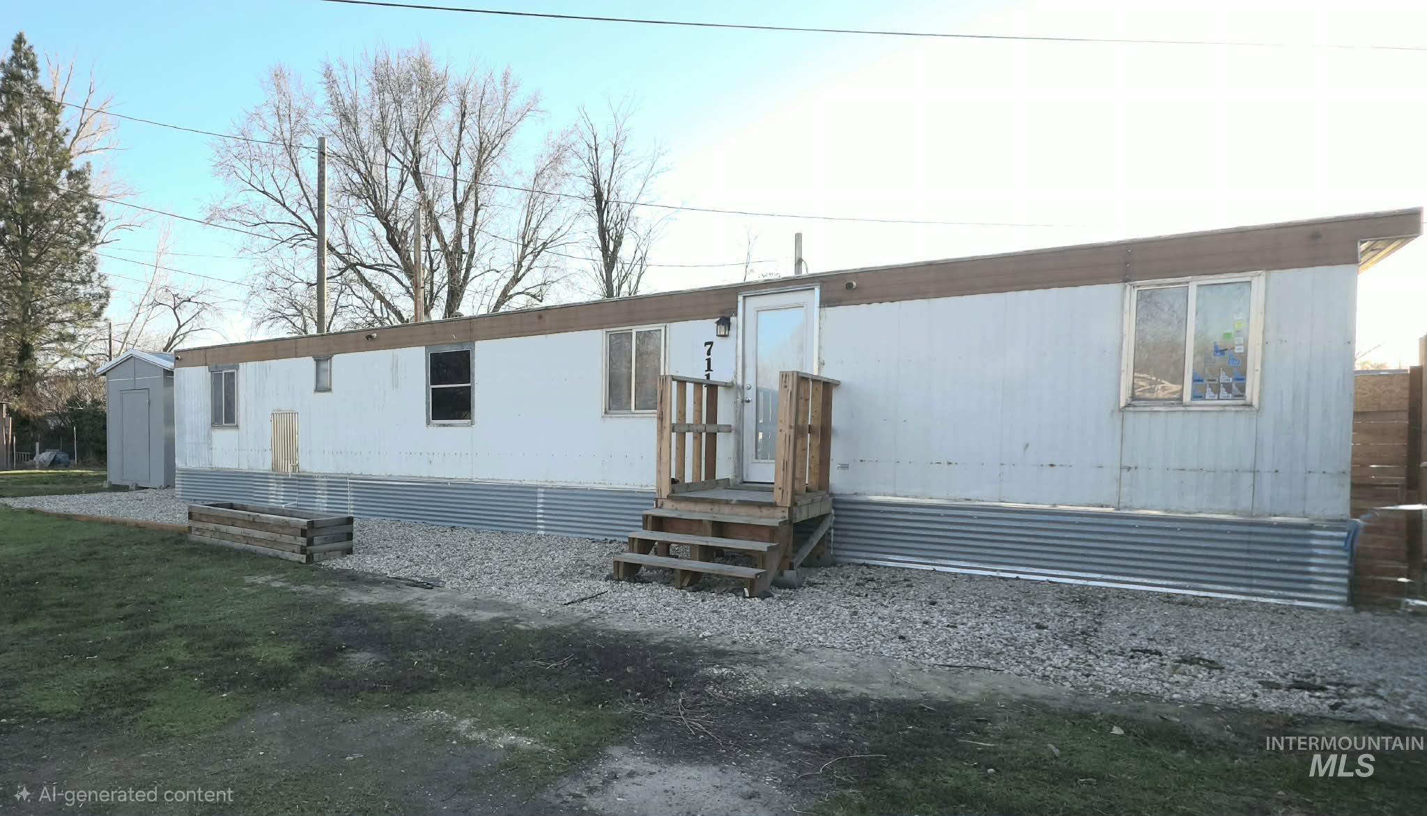 711 3rd st N, Nampa, Idaho 83687, 2 Bedrooms, 1 Bathroom, Residential For Sale, Price $45,000, 98970432